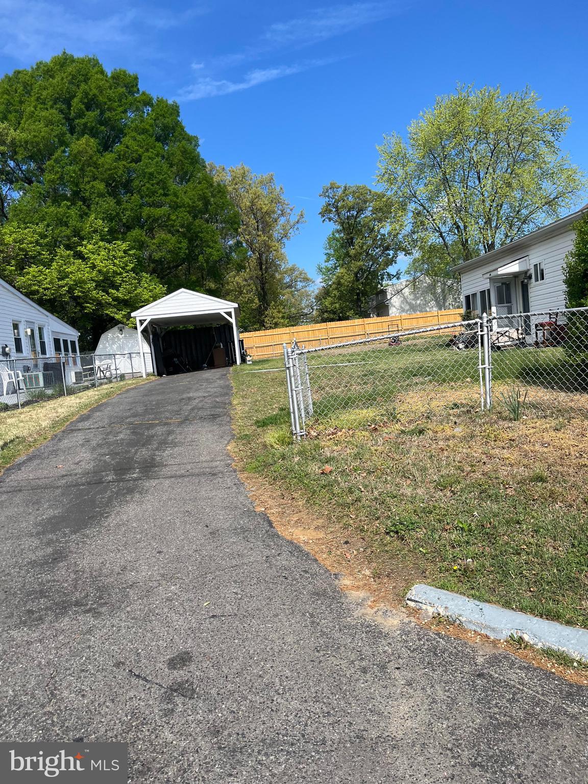 Builder Special ... Vacant Lot ready for your vision for a small and functional single family home that would be super close to downtown.  The parcel is partially fenced and has an existing paved driveway that leads to a one car carport that was once used by the owners of the adjoining lot. 
Buyer responsible for feasibility study, or lot use interpretation request, with the City of Annapolis Planning and Zoning Department for consideration and approval to construct a SFR.