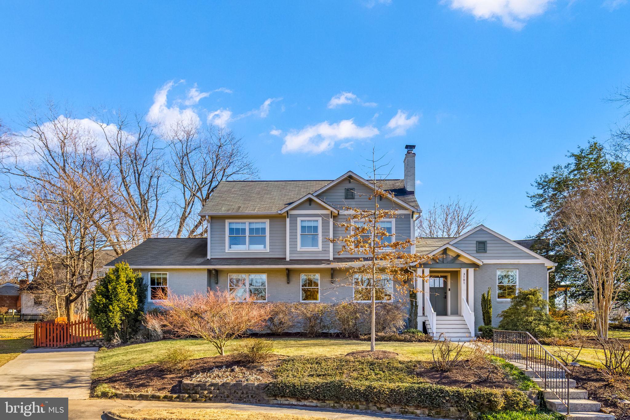 **OPEN HOUSE CANCELED-MULTIPLE OFFERS RECEIVED** AN OFFER DEADLINE HAS BEEN SET FOR SAT, JAN 31st at 5:00 PM. This thoughtfully renovated Craftsman blends classic charm with modern living across three beautifully finished levels. Situated in quiet cul-de-sac setting, this home features hardwood floors on the main and upper levels, numerous updates throughout, a beautifully landscaped yard, and inviting outdoor living spaces that enhance both style and function. The heart of the home is the open kitchen, showcasing brand-new quartz countertops, stainless steel appliances, wine refrigerator, custom cabinets and a large center island, flowing seamlessly into a spacious family room anchored by a wood-burning fireplace with built-ins, perfect for everyday living and entertaining. A separate, generously sized dining area provides ample space for gatherings, while a functional mudroom, half bath and dedicated office area add everyday convenience. The main level also features a private primary suite with a generous walk-in closet and a spa-like bath with dual sinks and a soaking tub. Upstairs, you’ll find three additional bedrooms, including one with an en-suite bath, along with a full hall bath and conveniently located laundry. The  lower level offers exceptional flexibility with a recreation room, a bonus room that can serve as a fifth bedroom, a full bath, a fitness room, and an oversized storage area with a second laundry area—plus abundant storage throughout the home. Outdoor living truly shines with a screened-in porch and deck overlooking the fenced-in backyard, complete with a gas fire pit and gas line to the grill, perfect for relaxing evenings and entertaining year-round. Ideally located minutes to I-66 and a short drive to DC, Tysons, and the many shops and restaurants Arlington has to offer, this North Arlington home truly has it all.