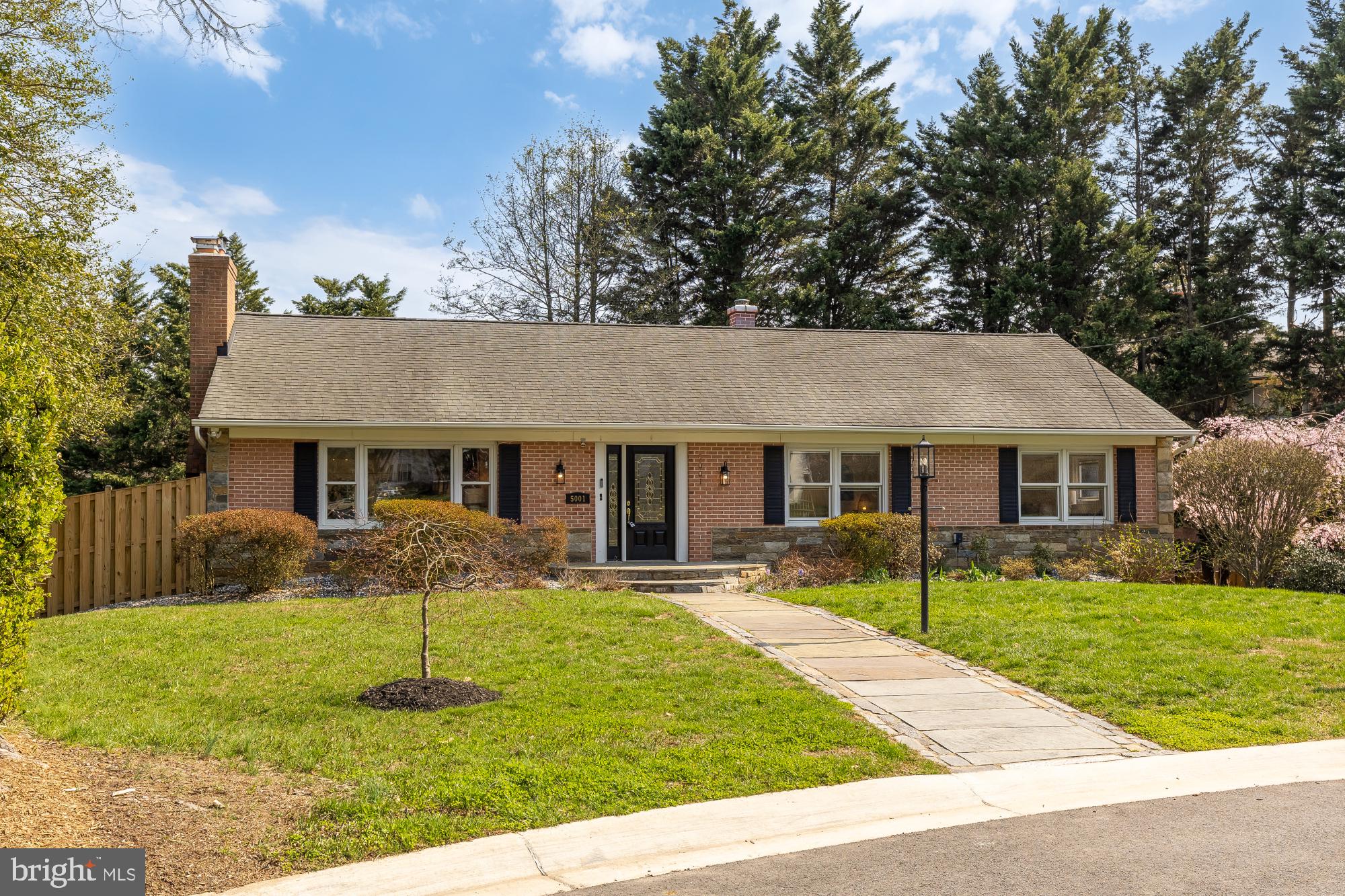 An excellent new listing in Sumner. This charming rambler is tucked away on a quiet cul-de-sac in the highly sought-after Sumner neighborhood and sits on one of the largest lots in the community at 0.41 acres providing a huge backyard that is rarely found. Designed for easy single-level living, the home welcomes you with a spacious living room anchored by a wood-burning fireplace, ideal for both everyday comfort and entertaining. A formal dining room offers the perfect setting for gatherings and special occasions, while the sun-filled family room doubles as a bright breakfast area, creating a warm and inviting space to start the day.

The kitchen serves as the heart of the home and features stainless steel appliances and generous workspace, making everyday cooking and hosting effortless. The main level includes three well-proportioned bedrooms and two and a half bathrooms, offering comfort, functionality, and flexibility.

The lower level expands the living space with a large recreation room suited for entertaining, movie nights, or play space. A sunlit additional bedroom provides a private guest or au pair suite, while a dedicated office with direct backyard access creates an ideal work-from-home setup. A full bath and a spacious two-car garage complete the lower level, providing ample storage and convenience throughout.