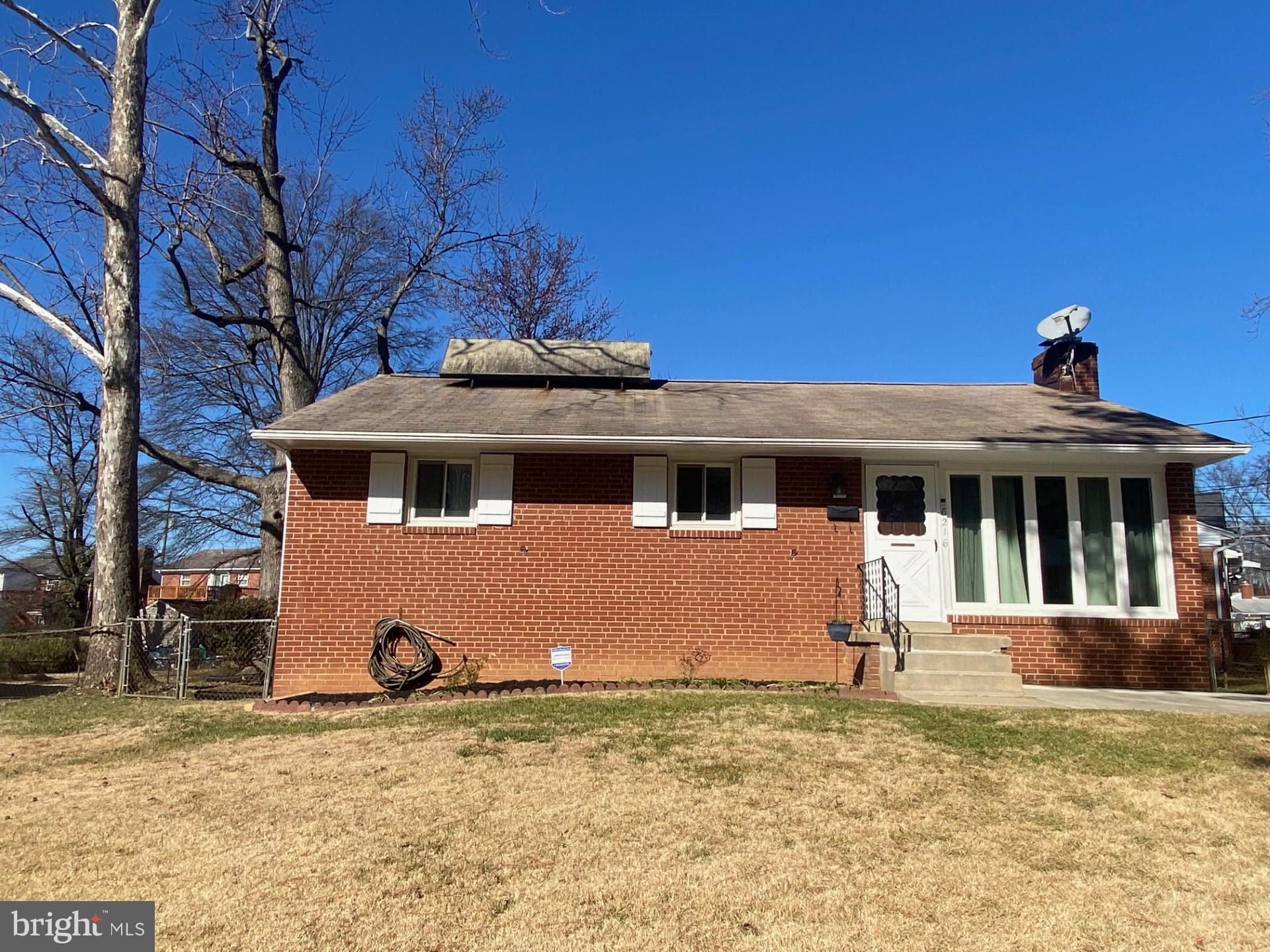 Well maintained, clean and spacious describes this lovely all brick rambler. With open concept living and dining rooms, a gas fireplace with remote in living room for chilly nights, hardwood floors, 3 BRs main lvl and full bath. Lots of storage, updated windows too. In the liv room, a full wall of windows  w/sunny exposure. Kitchen has lots of cabinet space and a pantry, kit door  leads to nice deck for entertaining, or relaxing. On the lower level, you will find a full finished family room and 4th BR with on suite Bath. This home shows well,  is clean, freshly painted and ready for you! Berwyn Heights has an elementary school within walking distance, shuttle bus to UMD ( 5 min away)!, walk to new Aldi in town, and  the Target shopping ctr is across the street! There is a Sr center, kids play grounds and you can also walk to Lake Artemesia in town. Calvert park is also close by, 2 farmers markets, Whole Foods, restaurants. Close to all major routes,  metro green line and upcoming purple line 5 min away! Close to everything, but a calm oasis in your new home!