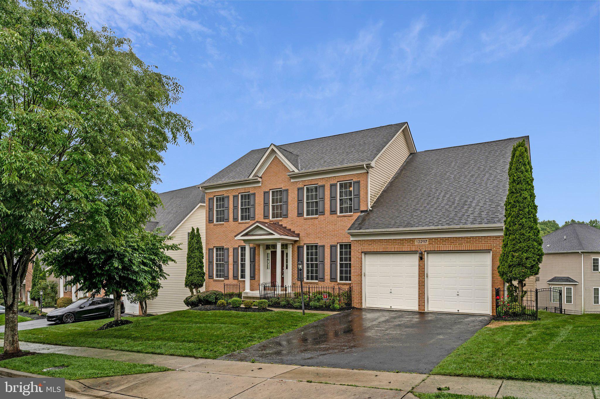 ***** OPEN SUNDAY 1-4 PM ***** Discover the perfect blend of elegance and comfort in this stunning Winchester Homes SINCLAIR model nestled in the desirable Poplar Run community. Step inside to an open 2-story entry way with great natural light. Beautifully designed interior featuring 5 spacious bedrooms and 3.5 bathrooms with over 4400 total sq ft of living space on 3 levels. There’s a dedicated office on the main floor plus the kitchen-sunroom-family room combo completed with a cozy gas fireplace that sets the perfect ambiance for gatherings or quiet evenings at home. Upstairs, the owner's suite is a true sanctuary with a serene sitting area, dual walk-in closets, and a spa inspired bath with dual vanities, soaking tub, and a separate shower. The fully finished basement with a rec room, a flexible room for gym or second office, the 5th bedroom with full bath, and a bonus storage room. Walk out to the custom patio and secluded private fenced-in backyard with professional landscaping for relaxation. You’re just steps away from the community pools, volleyball court, tot lot, sandbox, scenic trails, and Bus #31 to Glenmont Metro Station. The location offers convenient access to the vibrant dining, retail, and entertainment options, as well as easy access to ICC/200, I-270, and I-495.