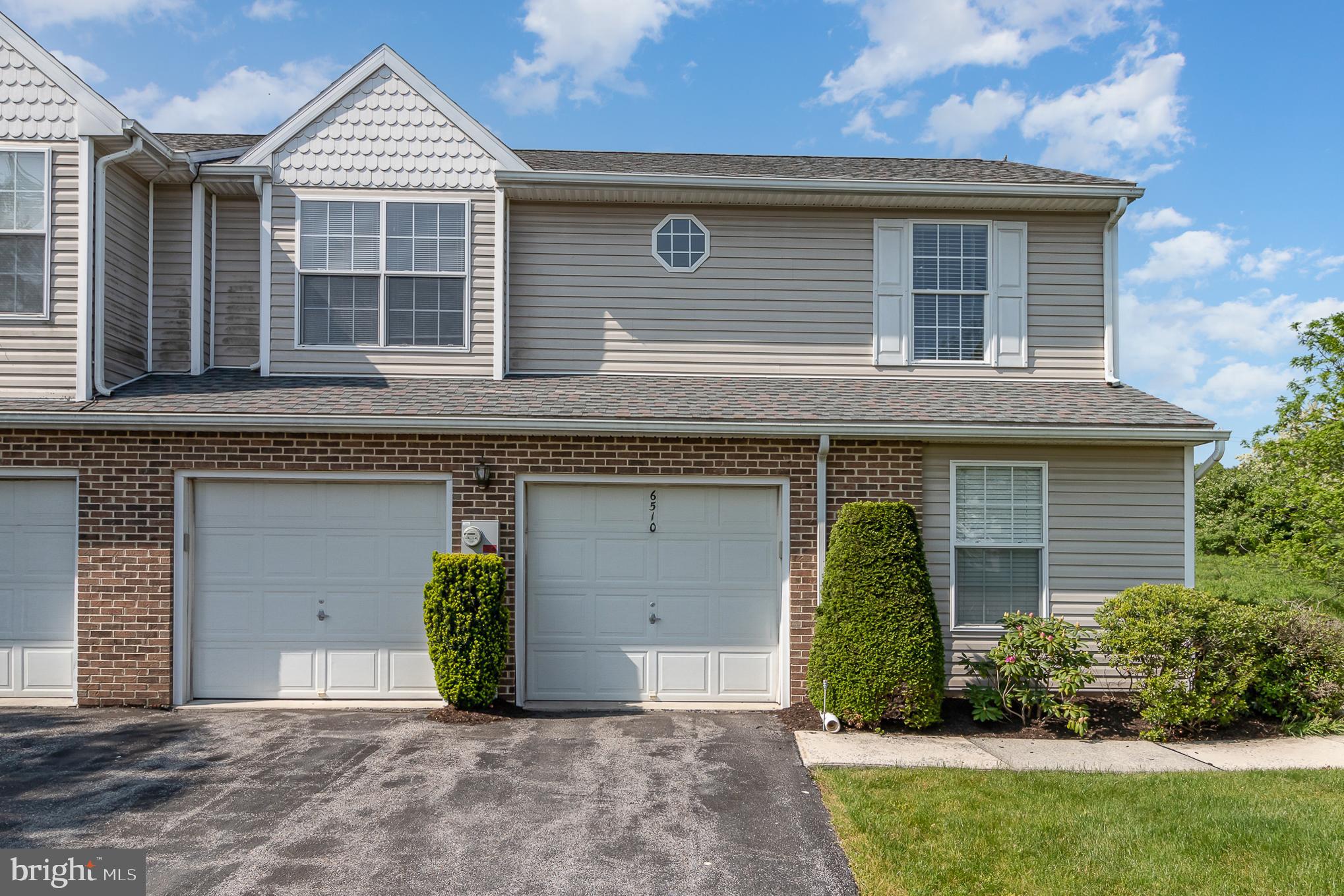 Welcome to this beautifully maintained home, ideally located just 45 miles (approximately 50 minutes) from popular facilities in Schuylkill Haven. Conveniently situated near Harrisburg International Airport, the PA Turnpike, Hershey attractions, as well as local schools, shopping, and restaurants—this home offers both comfort and accessibility.

Step inside to a bright and inviting first floor featuring a spacious living room and dining area with a soaring vaulted ceiling open to the second story. A sliding glass door leads directly to the patio and fenced-in rear yard, perfect for relaxing or entertaining. The main level also includes a primary bedroom with vaulted ceiling, walk-in closet, and a full bathroom with a walk-in shower. The kitchen offers a cozy breakfast nook along with a stove, dishwasher, microwave, and refrigerator. You’ll also find a convenient laundry area, interior access from the two-car garage, and a half bathroom on this level.

Upstairs, the second story features a versatile loft area with a skylight—ideal for a home office, sitting area, or play space. Two additional bedrooms share a connected full bathroom with a tub/shower combo, along with a storage closet for added convenience.

Outside, enjoy a covered front entrance, a fenced-in yard, a spacious side yard, and both driveway and on-street parking options.

Additional highlights include gas forced-air heating, central air conditioning for year-round comfort, and a gas hot water system for efficient performance. The HOA covers lawn care outside the fenced area and snow removal. Also includes 3 playgrounds, walking trails and a tennis court, and optional pool & gym membership is available for an additional fee.

Showing Times Allowed: Tuesday, Wednesday, Thursday from 1 PM till 5 PM and Saturday 11 AM till 2 PM. Before scheduling a showing, please take a moment to watch the pre-recorded video tour. If you have trouble locating it, ask your agent to send it over—this is a great way to get a full feel for the home and confirm your interest. This property presents a strong opportunity for both investors and owner-occupants. The home is currently tenant-occupied, and a 24-hour notice is required for all showings. It can be sold vacant or with the tenant in place—please include your preference with your offer. The current tenant pays $2,000/month in rent and is responsible for electric, water, sewer, trash, and lawn care within the fenced area.