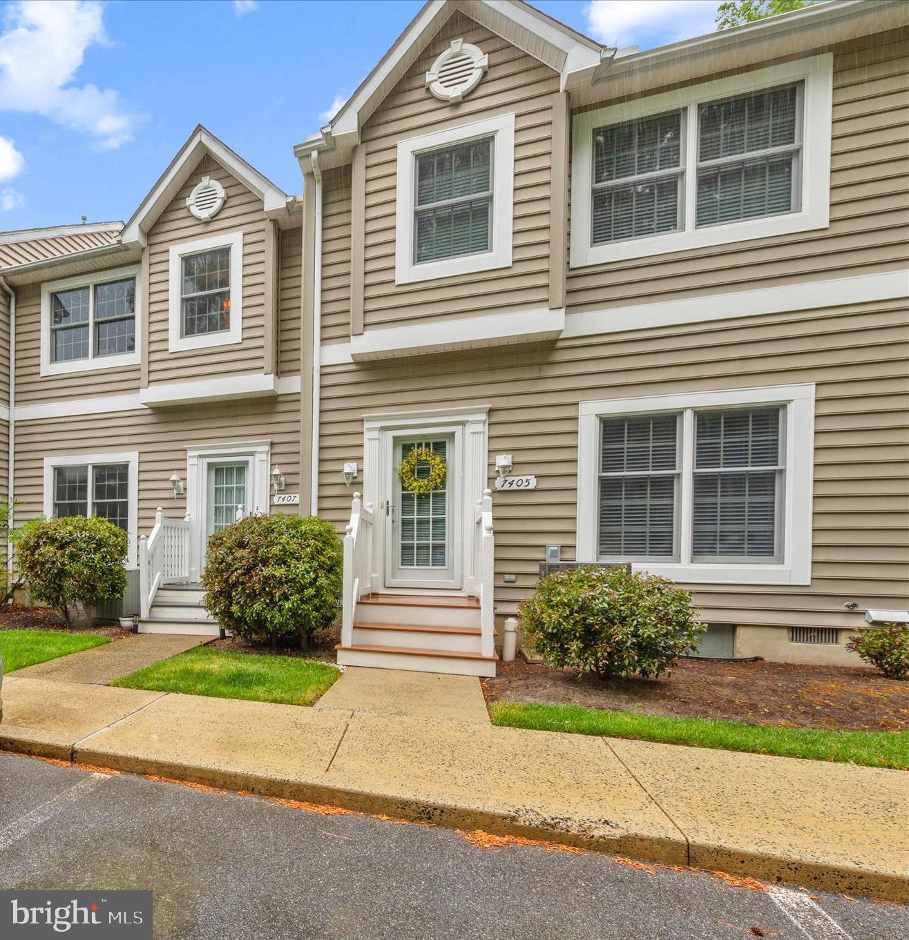 Step inside to an inviting open-concept main level, where a spacious great room flows
seamlessly to a 15' deck overlooking two serene ponds and wooded views—a rare backdrop
that makes everyday living feel like a retreat.
Upstairs, you’ll find two private primary suites, each with its own full bath, walk-in closet, and
gleaming hardwood floors. The rear suite offers especially stunning pond views and an
additional closet, creating a peaceful, light-filled sanctuary.
The home features 9+ ft ceilings, crown molding, recessed lighting, wood and tile flooring, and
an eatin kitchen with gas cooking. Recent upgrades include a new roof and fire sprinkler
system (2021), ensuring peace of mind for years to come.
Residents of Easton Club enjoy access to a community pool and tennis courts, along with easy
proximity to downtown Easton, Oxford, shops, dining, and waterfront recreation.
With low HOA fees and a beautifully maintained interior, this home is ideal for those seeking
low-maintenance living in a picturesque, amenity-rich neighborhood.