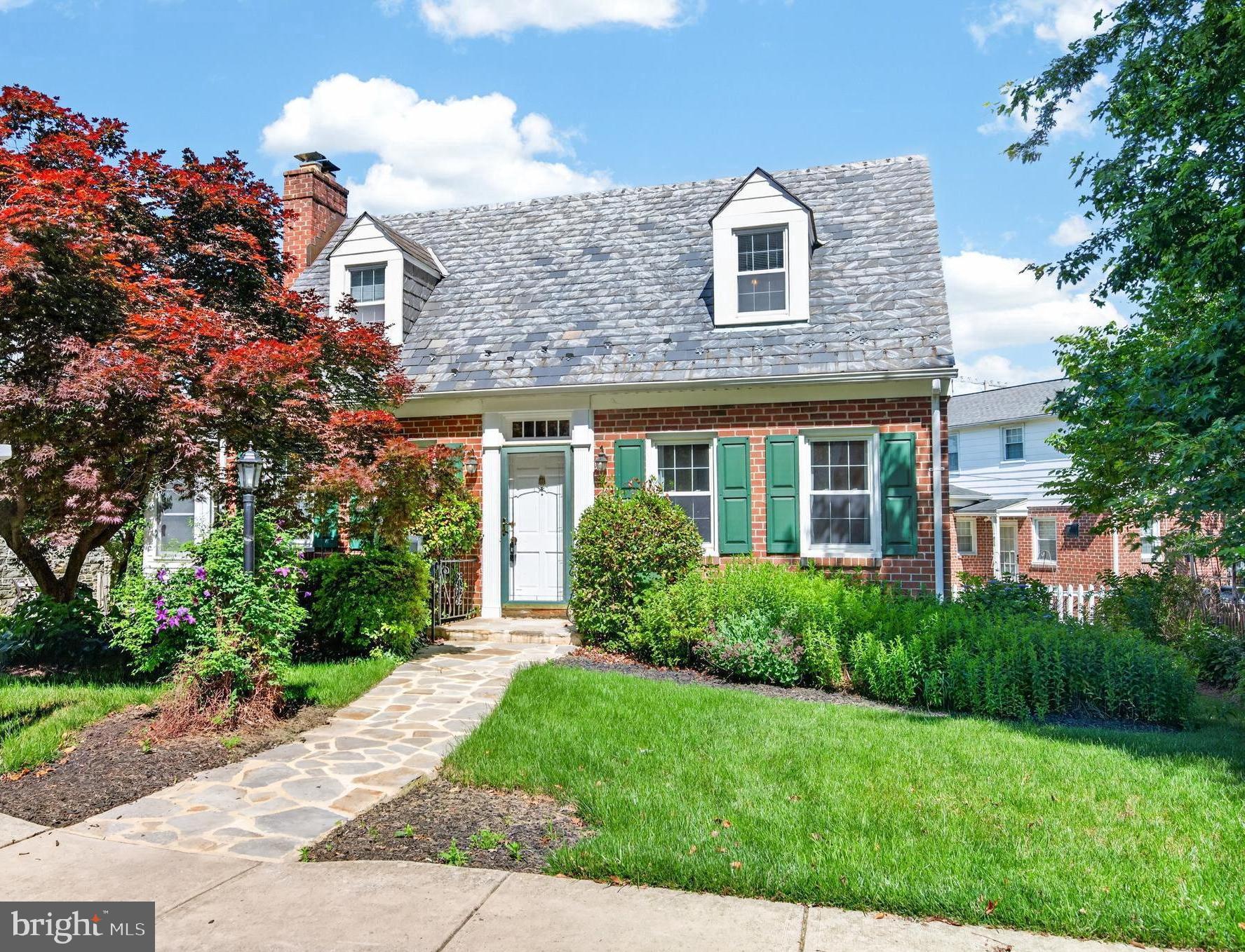 Open House Sunday 6/7 from 11am-1pm hosted by Patrice Ermilio!! 
Charming and beautifully maintained brick Cape Cod located in the heart of Towson! Welcome to 506 Dogwood Lane offering 3 bedrooms and 2.5 baths with a perfect blend of classic character and some recent updates throughout. This move-in ready home features gleaming hardwood floors, stainless steel appliances, attractive kitchen cabinetry, and two recently updated full baths. The inviting main level includes a spacious living room with a decorative fireplace, a lovely dining room ideal for gatherings, a main-level bedroom, and a full bath for added convenience. The cozy enclosed side porch creates the perfect space to relax, read, or enjoy your morning coffee. Upstairs you’ll find two generously sized bedrooms with beautiful hardwood floors and an additional updated full bath. The finished basement offers valuable extra living space complete with a half bath and laundry room — perfect for a recreation room, home office, gym, or guest area. Rear parking spot provides added convenience and everyday ease.  This wonderful home is priced to sell and won’t last long!