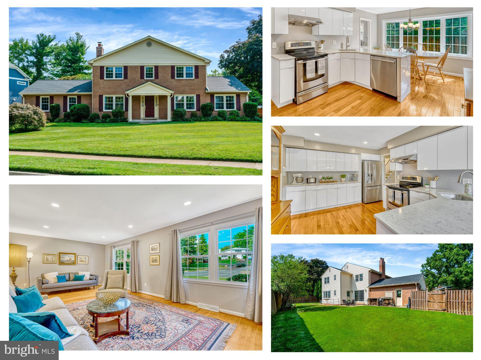 INQUIRE about status!

This RENOVATED gorgeous Colonial features 4 Bedrooms + Guest Room + an Office!   With beautiful upgrades, 3.5 Bathrooms, a 2-Car Garage, Flat Lot and Quiet Location- this is the home you’ve been looking for!  Only two blocks from Hamlet Swim and Tennis Club and right across the street from the Spring Hill Elementary pathway.  

Upon entering this classic colonial, the family room features recessed lighting, a wood-burning fireplace, and sliding glass doors to the patio and flat backyard, ideal for entertaining. A formal living room flows into the dining room with crown molding and seating for 8+. The renovated kitchen has modern white cabinets, quartz countertops, stainless steel appliances, and a breakfast nook with a bay window. The laundry room, half bath, and coat closet are conveniently located off the kitchen. Hardwood floors throughout.

The large owner's suite offers a ceiling fan, large windows, a walk-in closet, and an updated en-suite bath with a frameless glass shower. The renovated hallway bath has a double-sink vanity and a shower-tub combo. Three additional bedrooms, all with ample closet space and natural light, and a large hallway closet complete this level. Hardwood floors under the carpet.

This spacious lower level HAS IT ALL - a family room, large rec space, office, guest room (make an egress for legal 5th bedroom), remodeled full  bath, and utility room. Features include new carpeting, recessed lighting, a wood-burning fireplace, and walk-up access to the fully fenced backyard. The exterior of this home offers great curb appeal with landscaping, a front porch, and a large front yard. The 2-car garage with storage provides access to the family room and backyard. The fully fenced, flat backyard with a brick patio offers privacy.

Located in the heart of McLean Hamlet, this home is situated on a quiet, tree-lined street that has sidewalks and minimal traffic. The optional McLean Hamlet Community Association and Swim club provide social activities, while nearby amenities include the Spring Hill Recreation Center, Tysons Corner, and the Silver Line Metro. Easy access to I-495, Route 7, and the Dulles Toll Road.