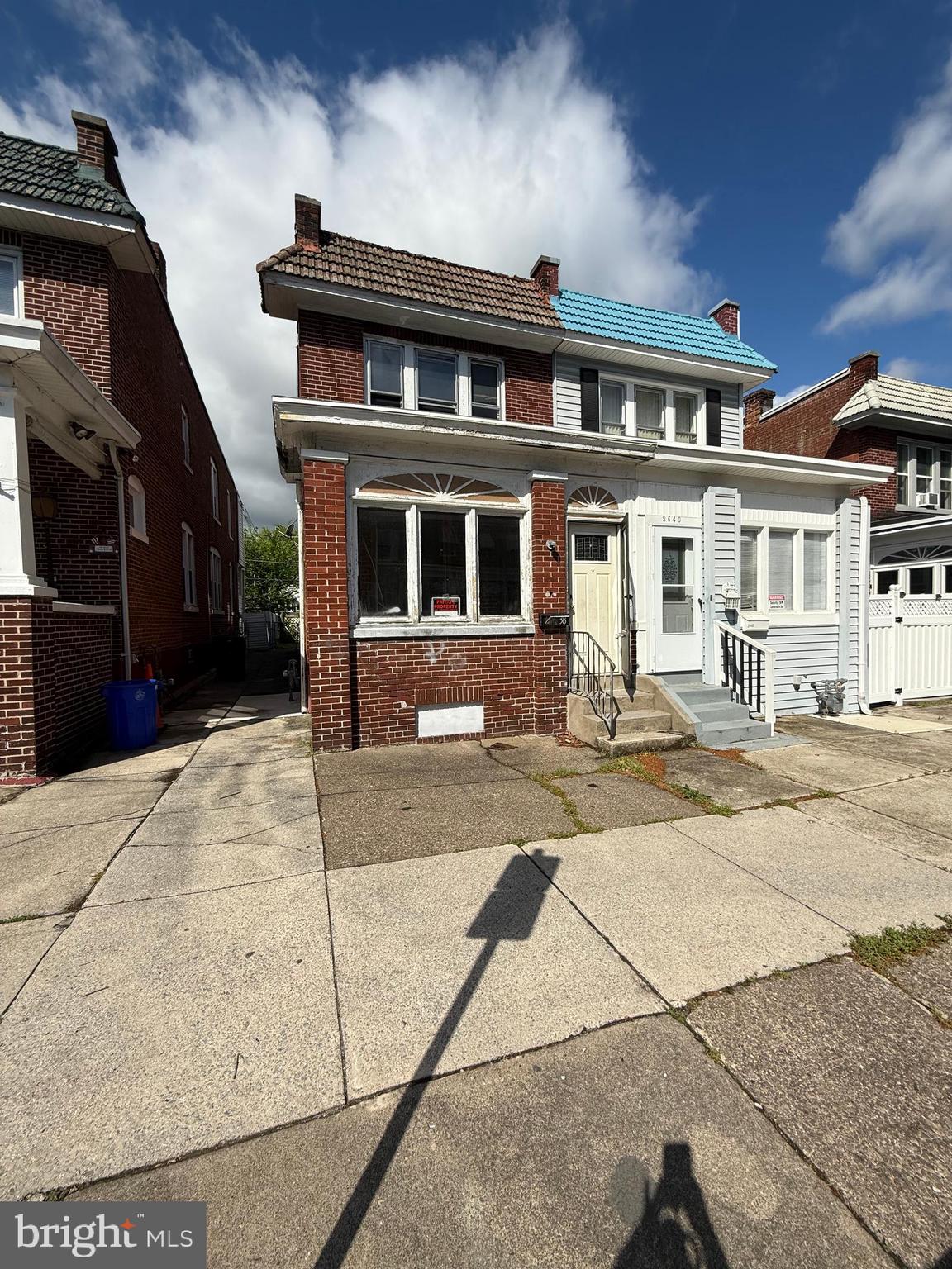 Investment opportunity in Harrisburg! This duplex at 2638 Lexington Street offers great potential for investors or buyers looking to renovate and build equity. The home features three bedrooms and one full bath, along with a spacious living room and a separate dining room. Enjoy the enclosed front porch and a fenced-in backyard.  Conveniently located within walking distance to Camp Curtin Middle School and Italian Lake, this property is ideally situated near local amenities.  Please note: The home is being sold strictly as-is and requires significant repairs. Exercise caution when touring the property.