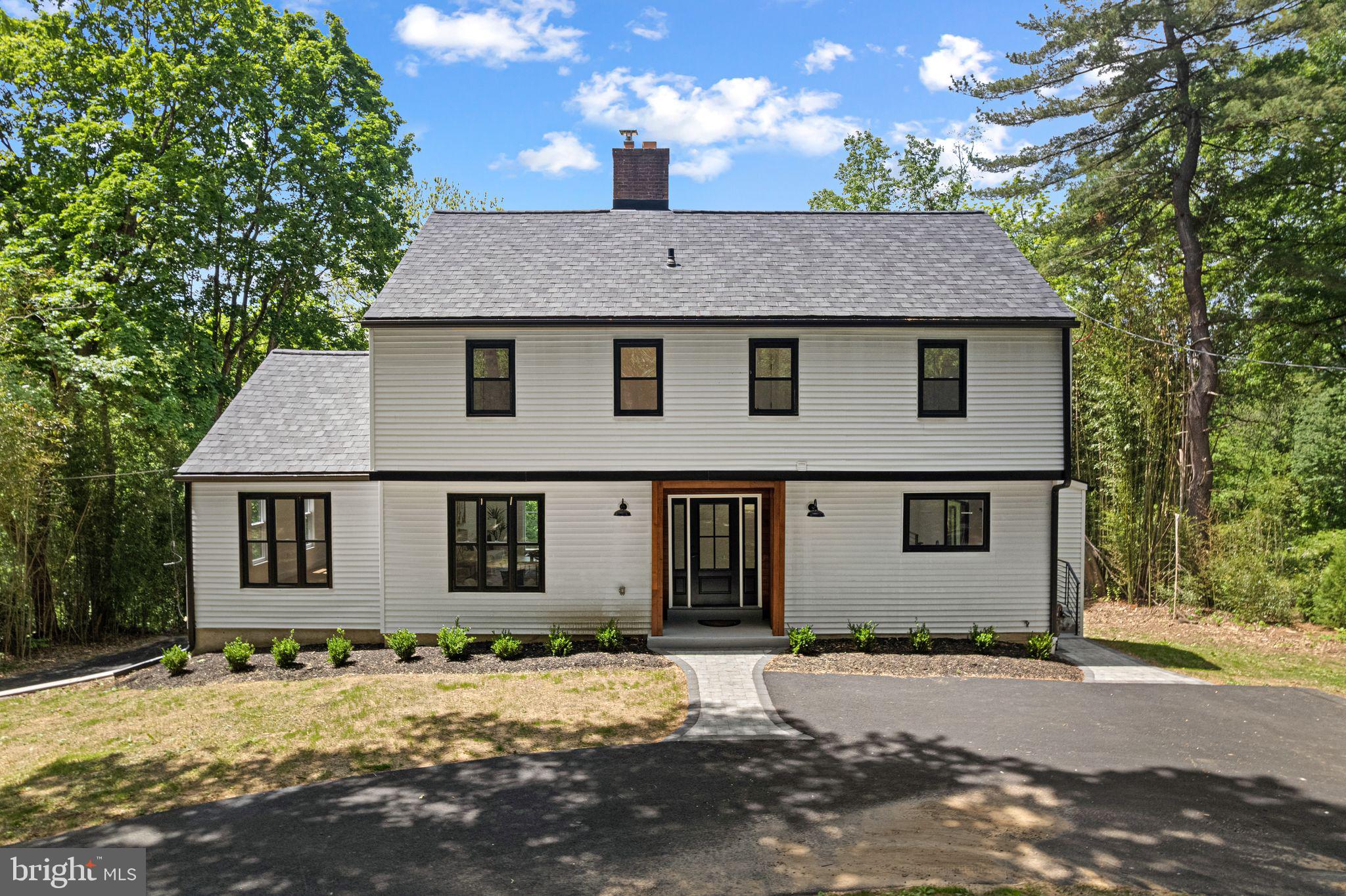 Welcome to a beautifully updated haven at 726 Darby Paoli Road in Radnor Township, PA. This elegant, modern colonial home perfectly blends traditional charm with contemporary upgrades, ensuring a luxurious lifestyle with every comfort.

Spanning 3,000 square feet, this 4-bedroom, 2.5-bathroom residence has undergone a thoughtful transformation. The expansive first-floor layout features a reimagined open design, seamlessly connecting the formal dining room, living spaces, and the pristine views of Darby Creek. It also includes a versatile den/study, perfect for a home office or quiet reading nook. An open staircase elegantly flows down to the finished above-grade basement area, where double sliders lead to a delightful backyard patio, ideal for entertaining or enjoying tranquil outdoor moments.

Inside, you'll find brand new flooring, complemented by all-new bathrooms and a completely remodeled kitchen. The seller has upgraded the home to a two-zone HVAC system for optimal comfort. All windows and doors have been replaced, enhancing both energy efficiency and aesthetics. The wood-burning fireplace has been completely refaced, adding a touch of modern elegance to the cozy living area. The massive driveway has been completely redone, providing ample space for parking and ease of access, alongside the two-car garage.

Step outside to a generous deck overlooking an expansive one-acre lot, offering ample space for outdoor activities and relaxation. The new owner has the unique opportunity to create their private nature trail leading down to their portion of Darby Creek.

With a one-of-a-kind location and fully modernized features, this home is truly exceptional, perfectly balancing elegance and comfort, making it an exquisite retreat in Radnor Township.
