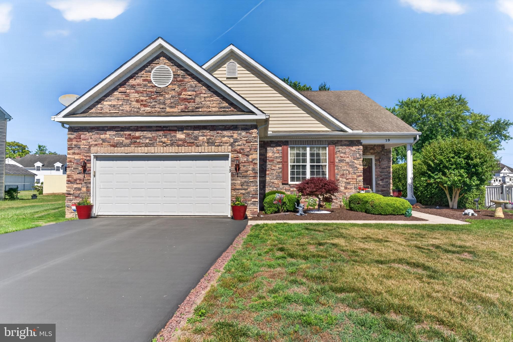 Immaculate one-owner home * * * 10mi to Fenwick Island and Ocean City beaches! * * * 3-bedroom, 3 bath, 3000+sf Coastal Contemporary on a culdesac lot in Barklay Estates, an established residential community in Selbyville. Great floorplan - tons of storage and 9' ceilings on the first floor, truly designed to maximize 1-story living, but with the added bonus of an incredible 2nd floor space - family / flex room, 3rd bedroom, 3rd full bath, and huge walk-in attic. Welcoming foyer opens into a huge great room, where sunlight dances off the hardwood floors flowing through the living and dining rooms. The spaces are visually defined by architectural columns, and a tray ceiling further delineates the formal dining room. Bright + generously-sized kitchen offers ample cabinetry and counterspace, a shelved pantry, spacious breakfast nook leads to the screened porch. Family room - open to the kitchen and breakfast room - is the perfect place to post up for a movie-marathon. Dreamy 1st-floor primary bedroom - handsome tray ceiling, walk-in closet, full, en-suite bath featuring an updated + roomy step-in shower, double-sink vanity, huge linen closet. Bedroom 2 offers double-closets. Full bath 2 w/tub/shower combo. Laundry room, which includes a washer and dryer, leads out to the attached 2-car garage. Upstairs, an expansive flex room can function however it best suits you - game room, exercise studio, 2nd family room / gathering space, media room, etc. Bedroom 3 features double closets, and the door to the floored walk-in attic areas. Full bath 3 w/tub/shower combo completes the home's interior.  Enjoy your morning coffee or tea listening to the birds in the trees trimming your back and side yards, while relaxing on your screened porch or patio. Mastering the BBQ grill is so convenient when the propane line is already installed and ready to go! Stash your beach accessories and holiday decorations in the matching storage shed, the oversized attached garage, or the good-sized crawlspace. Hop in the car and you're minutes to all the beloved Delaware Beaches and Ocean City - each boasting their own unique charm and amenities - from world-class dining to watersports. A paradise for nature lovers, sports enthusiasts, and anyone looking for adventure - boating, fishing, crabbing, exploring state parks, lush local history, arts and culture, unique boutique shopping, and don't forget golf - the list goes on! Miles of sandy ocean beaches and boardwalks, tidal bays, rivers, and woodlands to be enjoyed year-round. Sizes, taxes, distances approximate.