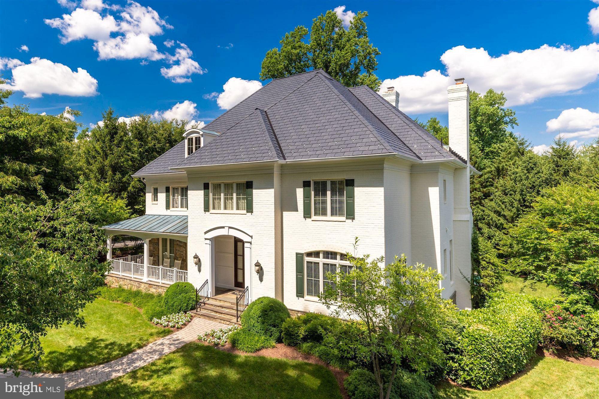 Truly stunning, stately 6BR/6BA/3HB colonial estate-style oasis within the private and secure gated section of Avenel - Rapley Preserve. This exquisitely appointed custom built home features an in-home theater, fitness center, and pool.  Gracious proportions, featuring high ceilings, wonderfully scaled rooms, areas for offices and entertainment lend themselves to truly comfortable at-home living.  Sited directly across from the mature trees within Rapley Grove Park.  A perfect home.