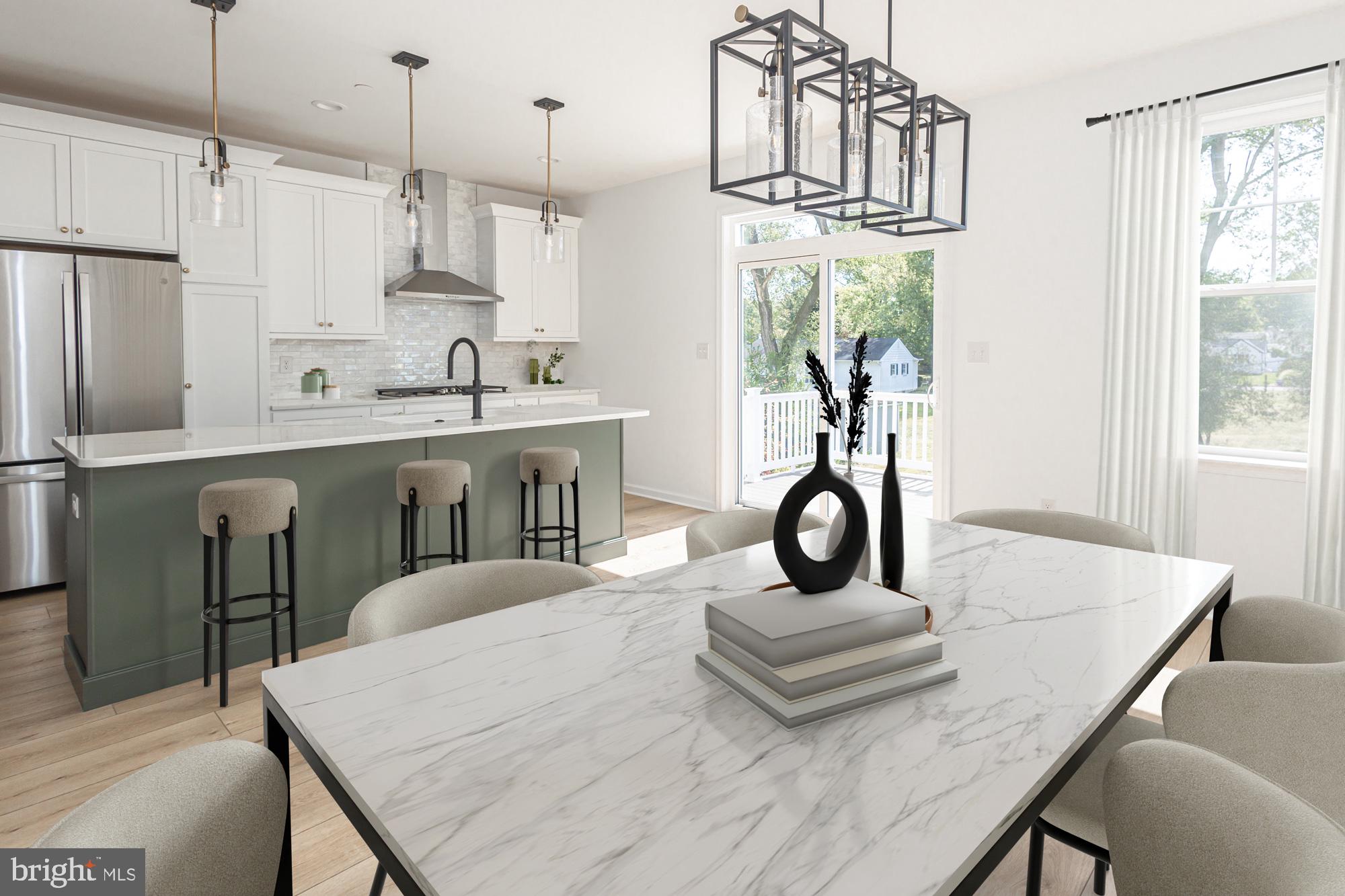 MOVE IN READY New Home Construction with Luxury Designer Finishes!

This Interior floorplan offers 3 bedrooms, 3 full baths, and 1 half bath.
Enter your home with a cozy and spacious flex room which features a full bath and a glass sliding door to your rear exterior patio.
Head upstairs to your 2nd floor open concept flow of the kitchen, great room and dining room, which is perfect for any entertainment! Enjoy drinking your coffee on the included exterior deck right off the kitchen and dining room.
The third floor offers 3 bedrooms including an owner's suite with an elegant full bath and walk-in closet. 2 additional bedrooms, hall bath, and laundry room.

Don't miss out on these beautiful, handpicked Designer finishes!
Some photos are virtually staged!