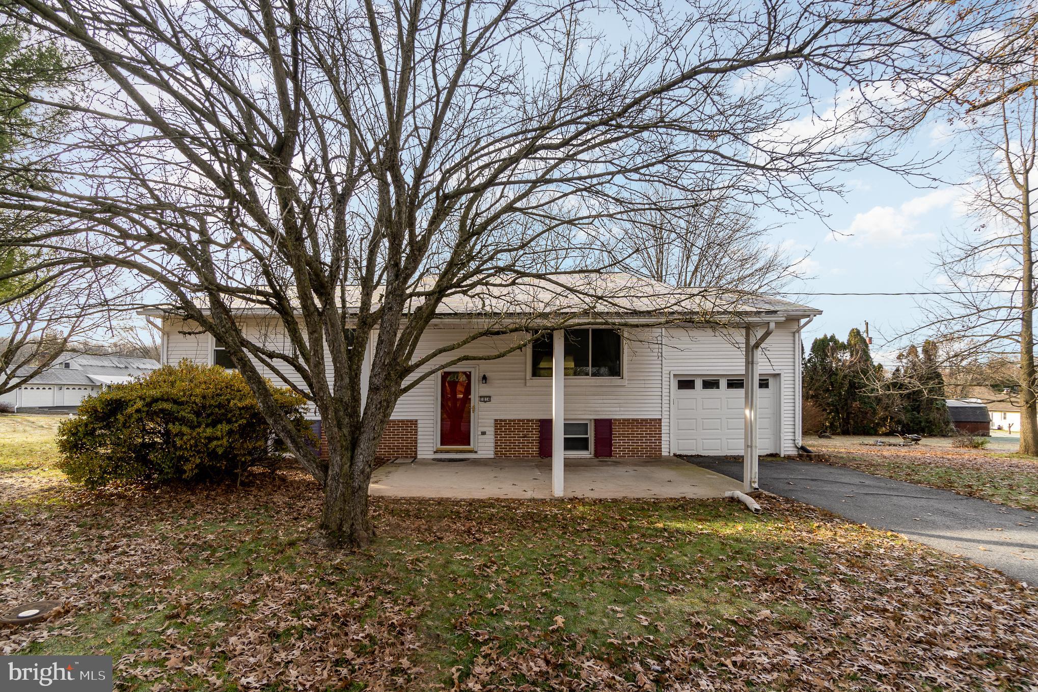 Come see this lovely corner lot home. Features 3 bedrooms and a full bath with a partially finished lower level including another full bath.  The original hardwood flooring, beautiful front patio, & new windows are sure to make this house feel like home.  
Home sits on almost a half-acre with mature trees. An attached oversized one car garage adds additional storage.  No HOA in Derry Township School District.