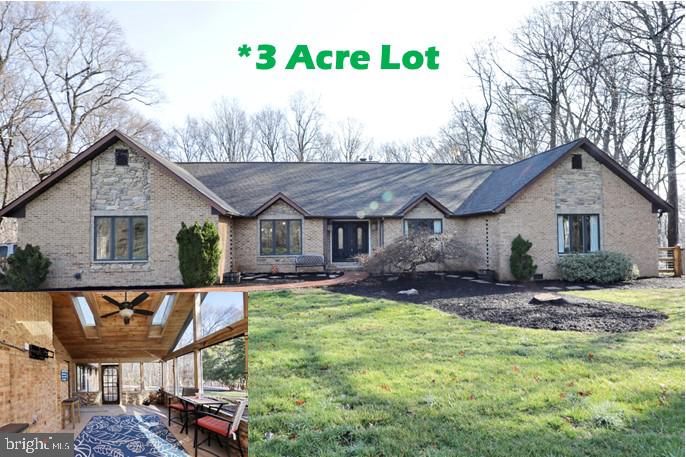 Beautiful custom built rambler with all brick as well as a stone enclosed rear screened porch , the floor plan offers open common areas, perfect for entertaining. Custom kitchen w/ large center island, stone fireplace (gas), custom wine & beverage bar, large mud room , owners bedroom has doors to a deck,  custom walk in closet & updated bath (soaking tub & walk in shower) Walk in storage/mechanical room off garage, oversized side load garage as well as detached garage/storage/stable. Beautiful Koi Pond off of screened rear porch, plenty of parking for guest along with turn around area.  This property offers seasonal river views w/ a short walk to the shore.  Perfect country setting w/ no covenants. The home sits back off of main road w/ large open front manicured lawn with great curb appeal.  It’s truly one of a kind! It’s located just 8 Minutes West of La Plata (301). If your a boater, Port Tobacco Marina is close by.  *HVAC just 5 years old