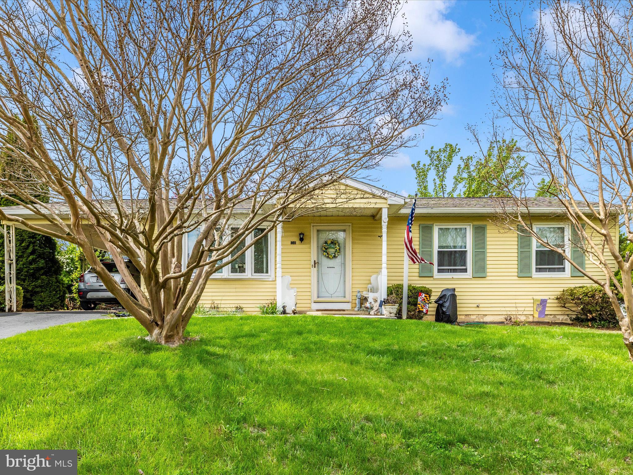 Welcome to this adorable ranch-style home offering comfort, convenience, and room to grow! Featuring 3 bedrooms and 3 full bathrooms, this home is perfect for those seeking one-level living with bonus space for guests, hobbies, or extended family.

The main level offers a spacious layout, while the full walkout basement includes the 3rd full bath and kitchenette.  The addition on the rear offers a private bedroom with a full bathroom, located off the rear covered deck with its own entrance, offering extra flexibility for multi-generational living or a private retreat.

Recent updates include a brand-new roof and other improvements throughout. You'll love the beautifully landscaped yard filled with vibrant plants and flowers—a true garden lover’s paradise! There is a one-car carport and private driveway. There is also a wonderful covered rear deck for relaxing outdoors and watching the wildlife, as well as a peaceful fenced-in rear yard.

Don’t miss this gem—schedule your tour today!