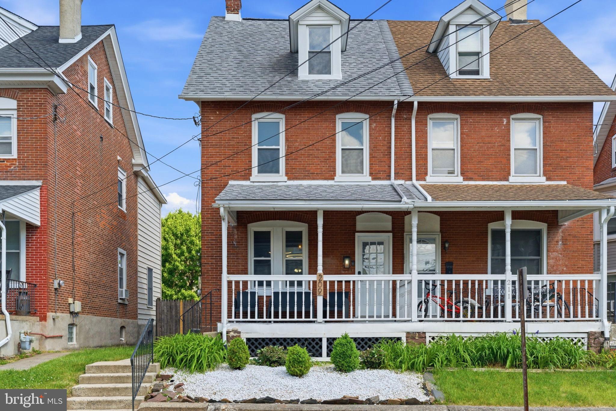 **SELLER OFFERING $2,000.00 CREDIT FOR FLOORING**
Don't miss out on this, 3-bedroom, 2-bath twin nestled in the heart of Lansdale! LOCATION, LOCATION, LOCATION!! 
Offering the perfect blend of character, comfort, and location, this home features a beautiful loft space with vaulted ceilings — perfect for a home office, reading nook, guest space, or bonus living area. Step outside to enjoy the spacious deck and backyard, ideal for entertaining, relaxing, or enjoying summer nights with friends and family.

Located on a great street just minutes walking distance to Main Street, you’ll love having Lansdale’s vibrant downtown right at your fingertips, filled with local shops, restaurants, breweries, farmers markets, festivals, and year-round community events. Amazing location, charming home, and endless opportunity to enjoy everything Lansdale has to offer!