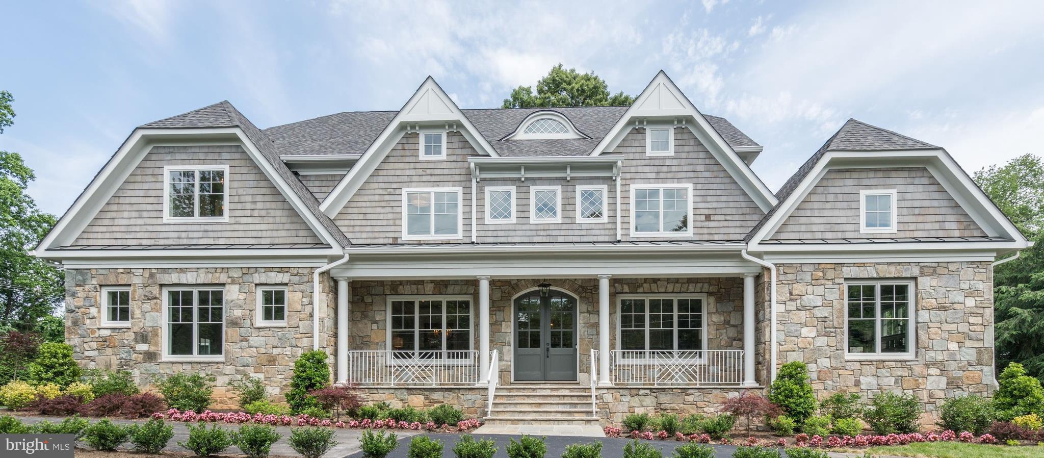 Outstanding new shingle style home on large lot in Old Dominion Gardens.  Superb finishes and great floor plan flow make this a unique opportunity. Lots of landscaping in rear and side yards creating privacy.  Customer choice of deck or stone patio in rear.