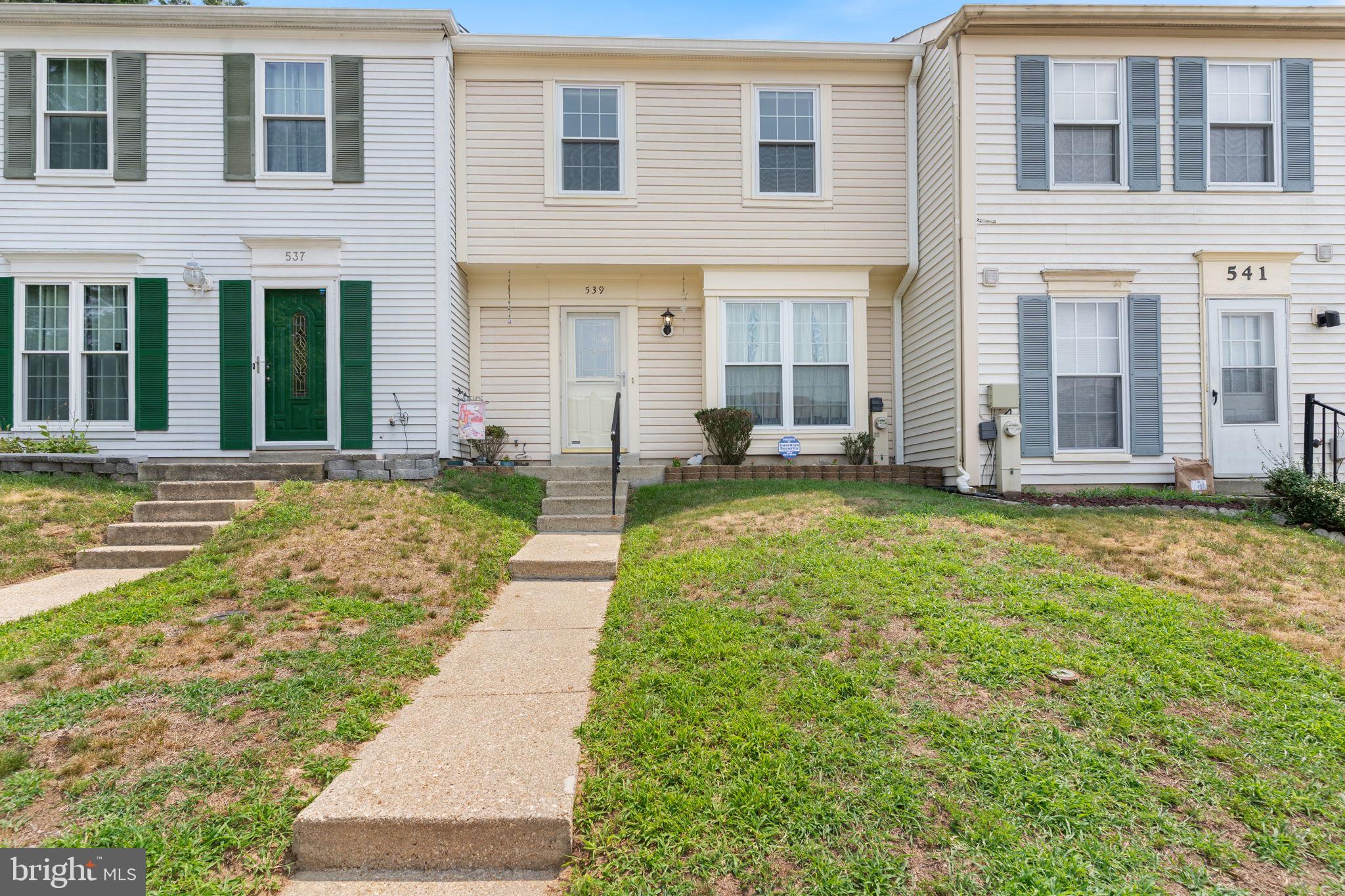 Beautifully maintained by the original owner, this two-level, three bedroom townhome offers comfortable living space, thoughtful improvements, and private backyard featuring a large deck and storage shed with custom shelving designed to maximize organization.  The main level features a spacious family room with sliding glass doors opening to the backyard deck, creating an easy indoor-outdoor flow perfect for relaxing or entertaining. The eat-in kitchen offers a bay window overlooking the front of the home, providing abundant natural light and a cozy space for casual dining.  A convenient half bath completes the main level. Upstairs, the spacious owner’s suite with comfortable retreat, along with an additional two
bedrooms.  The spacious full bath is easily accessible from the hallway for family and guests, with direct access from the owner's suite for added privacy and convenience.  A stackable washer and dryer closet adds everyday practicality.  While thoughtfully maintained rather than fully updated, this home has benefited from several major improvements, including a new HVAC system, hot water heater, blown-in attic insulation in 2022, a new roof in 2016,  new gutters in 2024, and all interior doors/hardware have been replaced with 6 panel doors.  This home offers a wonderful opportunity to move in and enjoy a well-cared-for property with key major systems already updated.  Two assigned parking spaces add everyday convenience.   Convenient location near local shopping and restaurants, and commuter routes.