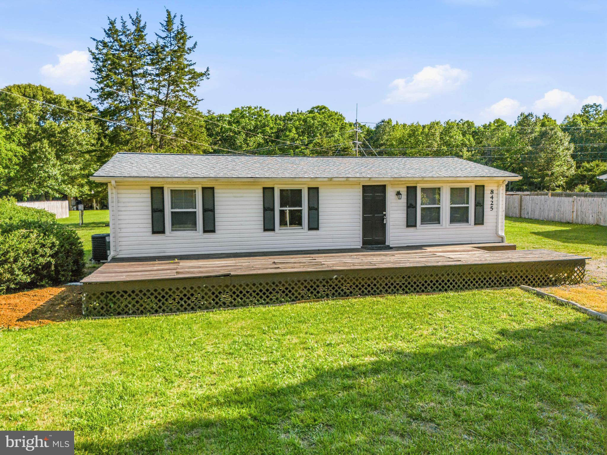Calling all first time homebuyers- We have the perfect one for you! With .75 acre of land and no HOA, easy living is at your doorstep. This 3 bedroom 1 full bath home is renovated and major items have been replaced. White shaker cabinets, granite countertops, LVP in common areas and carpet where you want softness, convenient stackable W&D, HVAC and roof replaced in 2022, HW heater in 2025, new shed and a firepit for summertime smores. The front deck is the spot for sharing mason jars of lemonade and eating ice cream cones. This is your chance to claim the title of "homebuyer" this summer and begin making lasting memories.