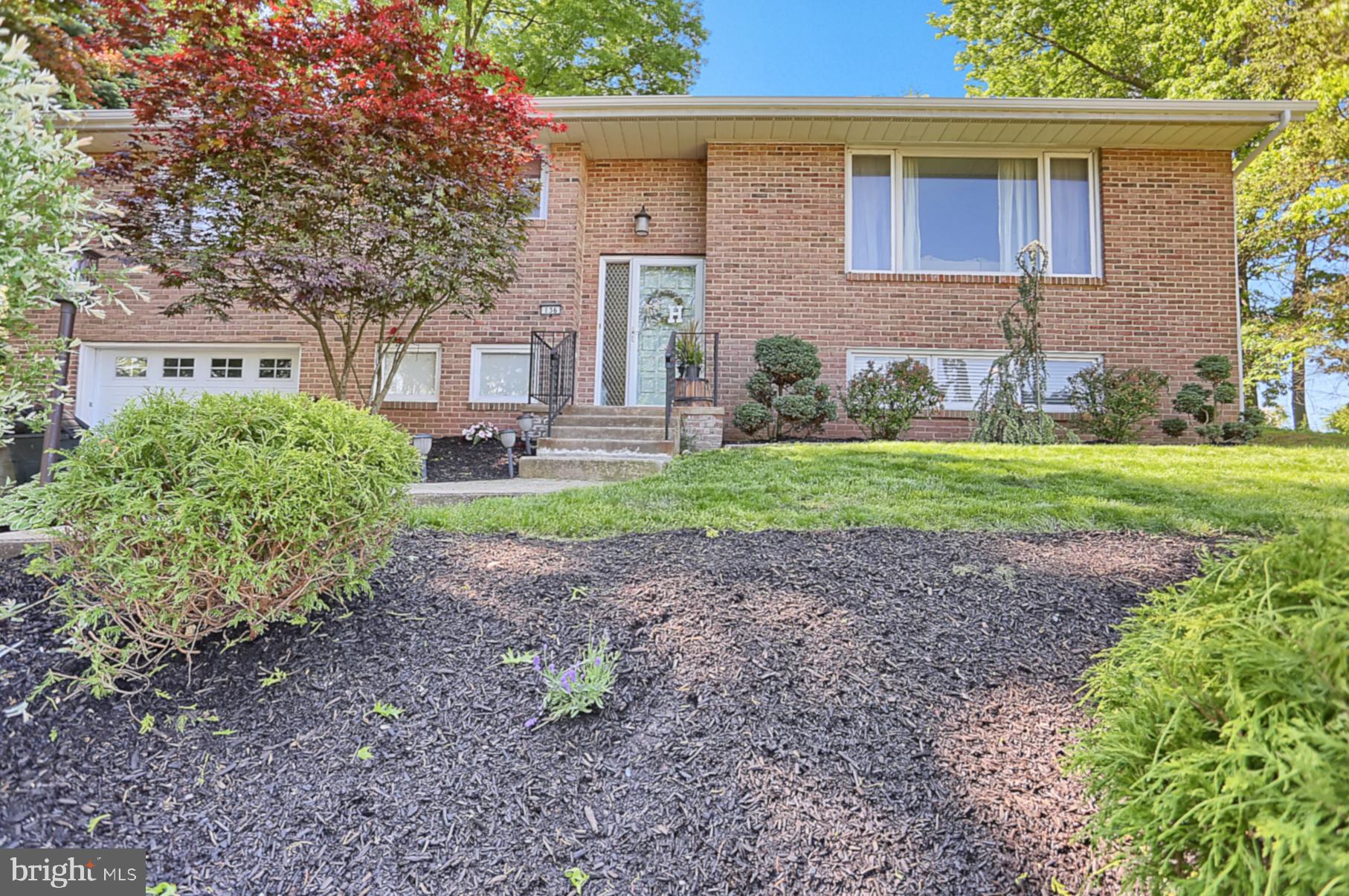 Absolutely Gorgeous three bedroom, three full bath in Shillington.  Walk up a stair case that was just perfectly installed.  Refinished hardwood throughout the entire upstairs.  Master bedroom with a bath and barn door closet. Up to the ceiling kitchen with granite countertop and open concept into the dining room.  Full laundry room and tons of storage next to the finished basement.  Brand new roof!