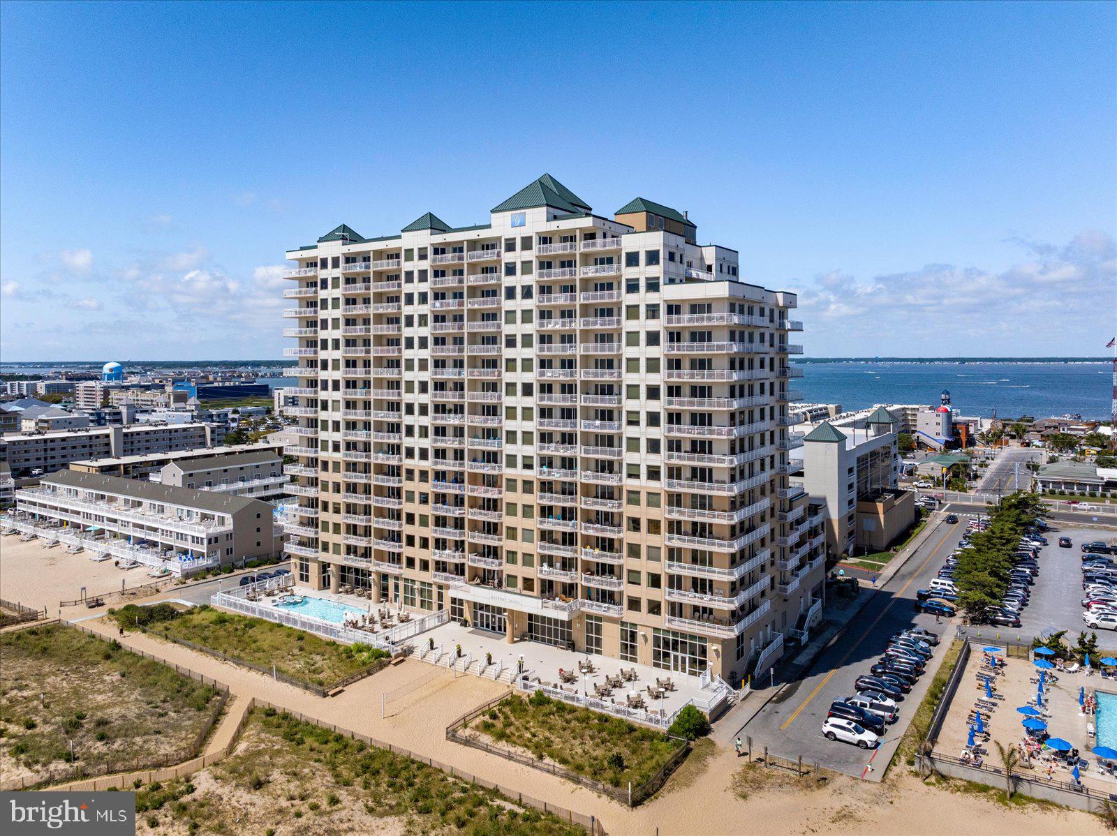 The only direct oceanfront residence currently available at the luxurious Gateway Grand in Ocean City, MD!  This pristine 3-bedroom 3-bathroom AA-Style condo has never been rented by the current owner who is the original owner.  The floorplan offers spectacular ocean views from the great room and the primary bedroom.  You will appreciate all of the upgrades made to this home.  New Quartz countertops were just installed in the kitchen along with a ceramic tile backsplash as well as Quartz in the desk and foyer areas.  New Quartz countertops and sinks were also just installed in the primary bathroom.  The condo was designer furnished and features professional automated lighting and beautiful window treatments.  The primary bedroom closets have upgraded custom closet organizers as well.  Enjoy the lux beach life at the Gateway Grand an amenity filled property with on-site professional property management, accessible maintenance team, custodial staff, and security.  The building features an outdoor heated pool, indoor heated pool, kid's club activity room, fitness center, glamorous lobby and lounges, secure access parking garage, and extra surface parking lot.  Ground floor deeded storage locker #27 conveys with this residence.