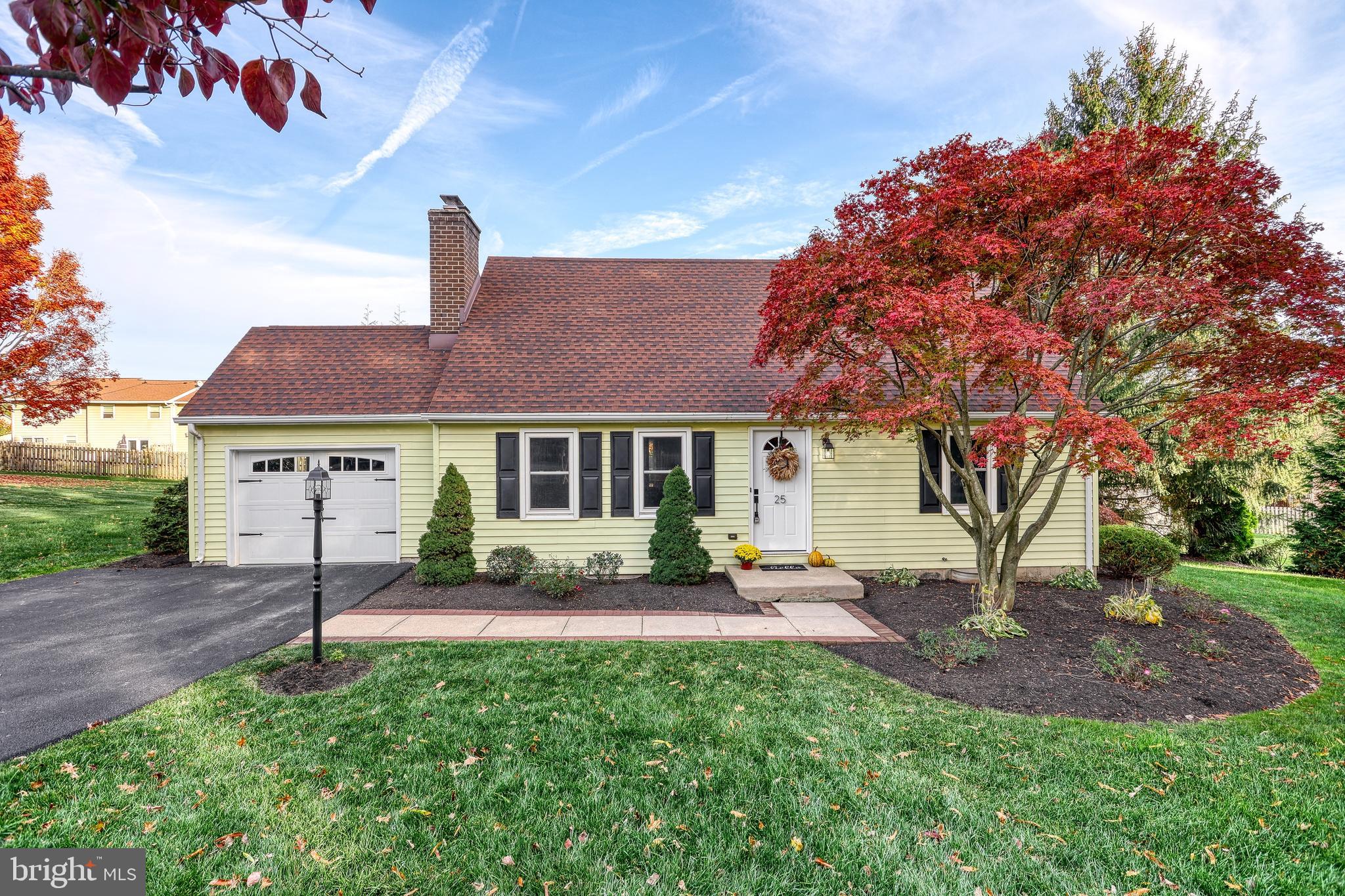 The one you've been waiting for - 4 beds, 2 full baths, and over 2500 square feet in Dallastown School District!  Situated on a quiet street on a manicured and fully landscaped lot, this home is fully renovated and truly move in ready.   When you step inside the front door, you're welcomed into a living room and the open concept kitchen with new quartz countertops and tons of cabinet space.  Beyond the kitchen, you'll find a combination dining and family room with a huge four seasons room attached.  Two bedrooms, one complete with built ins that could make a perfect office, and a full bath complete the first floor.  Upstairs, you'll find two more bedrooms - including a master with a dreamy attached bath - with a soaking tub, walk in shower, double vanity, and even a laundry chute!  The basement features a wet bar, fireplace, and more finished living space.  This adorable cape cod is much bigger than it appears - don't miss out!