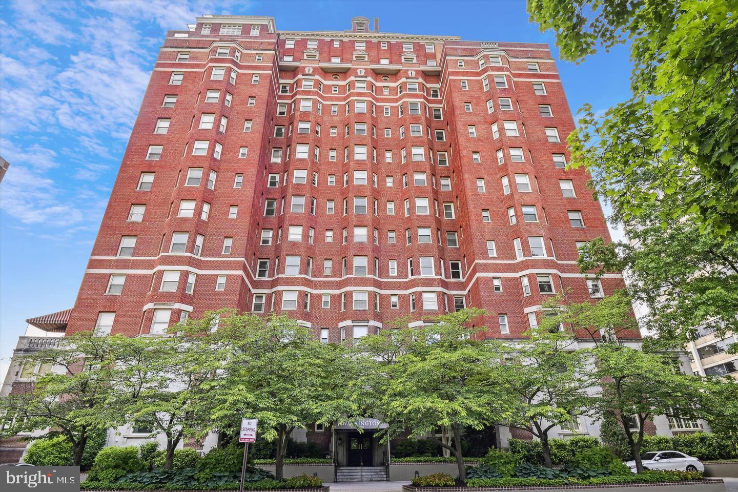 Reside in the most celebrated landmark condominium in Baltimore's real estate history. The Warrington offers the pedigree and elegance of a pre-war gem, paired with detailed restoration.
This two bedroom, 2 bathroom home, perfectly situated in the neighborhood of Tuscany-Canterbury, offers over 1,800 square fee of living.
The classic, formal entry hall opens to the living room, which features a decorative fireplace and handsome millwork....and to the large dining room.  Beautifully renovated kitchen features custom cabinets, granite counters, stainless steel appliances and gas range.  Separate laundry area with additional storage.  Primary bedroom suite, with updated bathroom, has large walk-in closet.  The hall bathroom has been renovated as well.
The Warrington is a celebrated, landmarked Georgian Revival high-rise condominium, consisting of 46 units on 13 floors, designed by Wyatt and Nolting and constructed in 1928. Building amenities include 24-hour front desk, full-time manager, maintenance, porters and deeded parking....as well as extra storage, dedicated temperature-controlled wine room with assigned spaces, bluestone patio with gas grill, and an amazing - recently updated - fitness facility. An iconic address and a lifestyle to match!