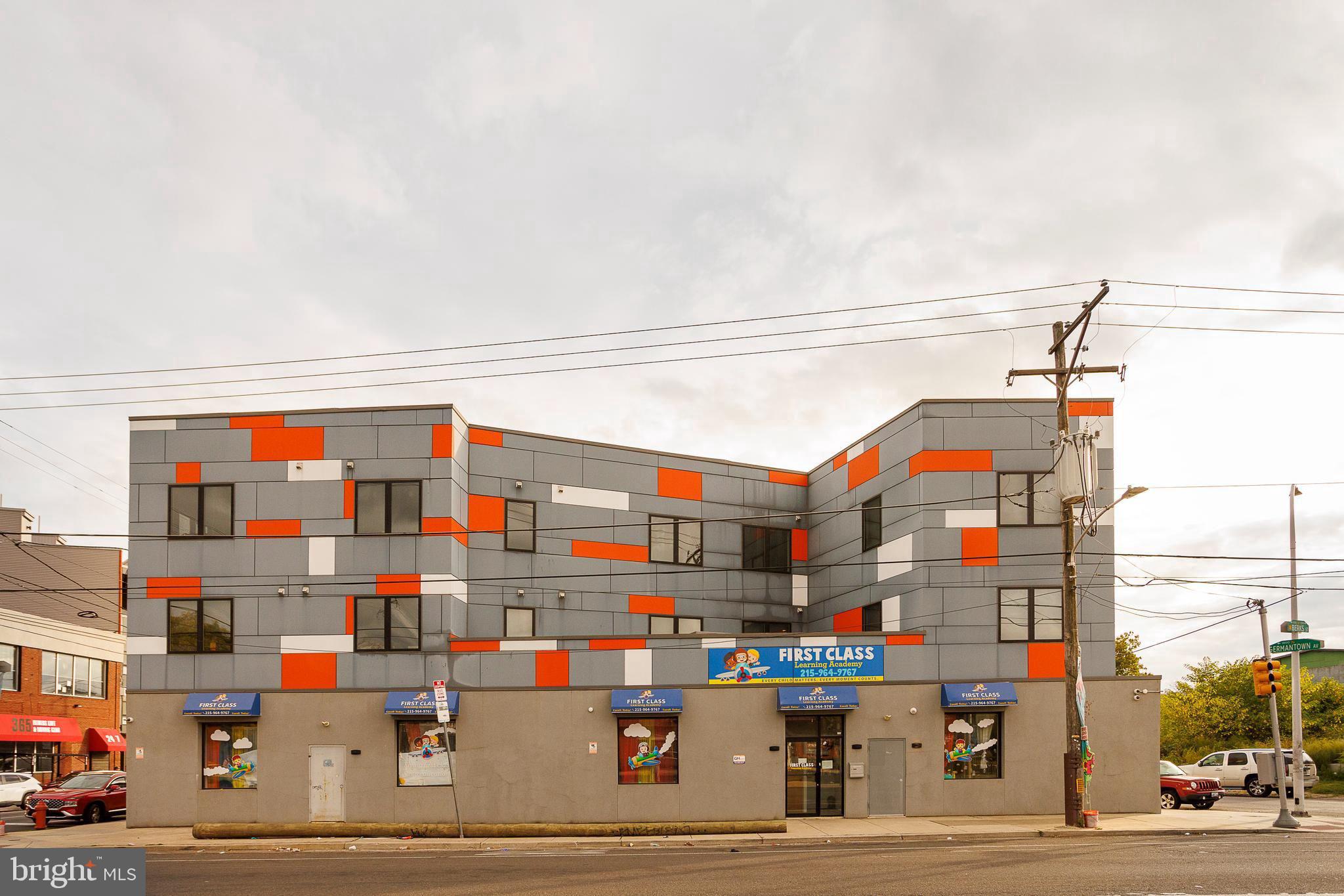 in-place 8 Cap. Built in 2019 and still benefiting from Philadelphia’s 10-year tax abatement, this CMX-2 mixed-use property delivers stable, long-term cash flow in a fast-improving section of North Philadelphia. The building includes one street-level commercial tenant (a daycare) and six residential condo-grade units above, all fully leased with strong in-place tenants. 

The structure and finishes are modern, minimizing near-term maintenance and reducing ownership expense. The property sits along Germantown Avenue’s active redevelopment corridor—near new multifamily, community, and retail projects—positioning it for continued appreciation as the neighborhood matures.

Highlights

2019 Construction – Modern systems and finishes

100% Occupied – One commercial + six residential tenants

Tax Abatement through 2029 – Exceptional near-term yield