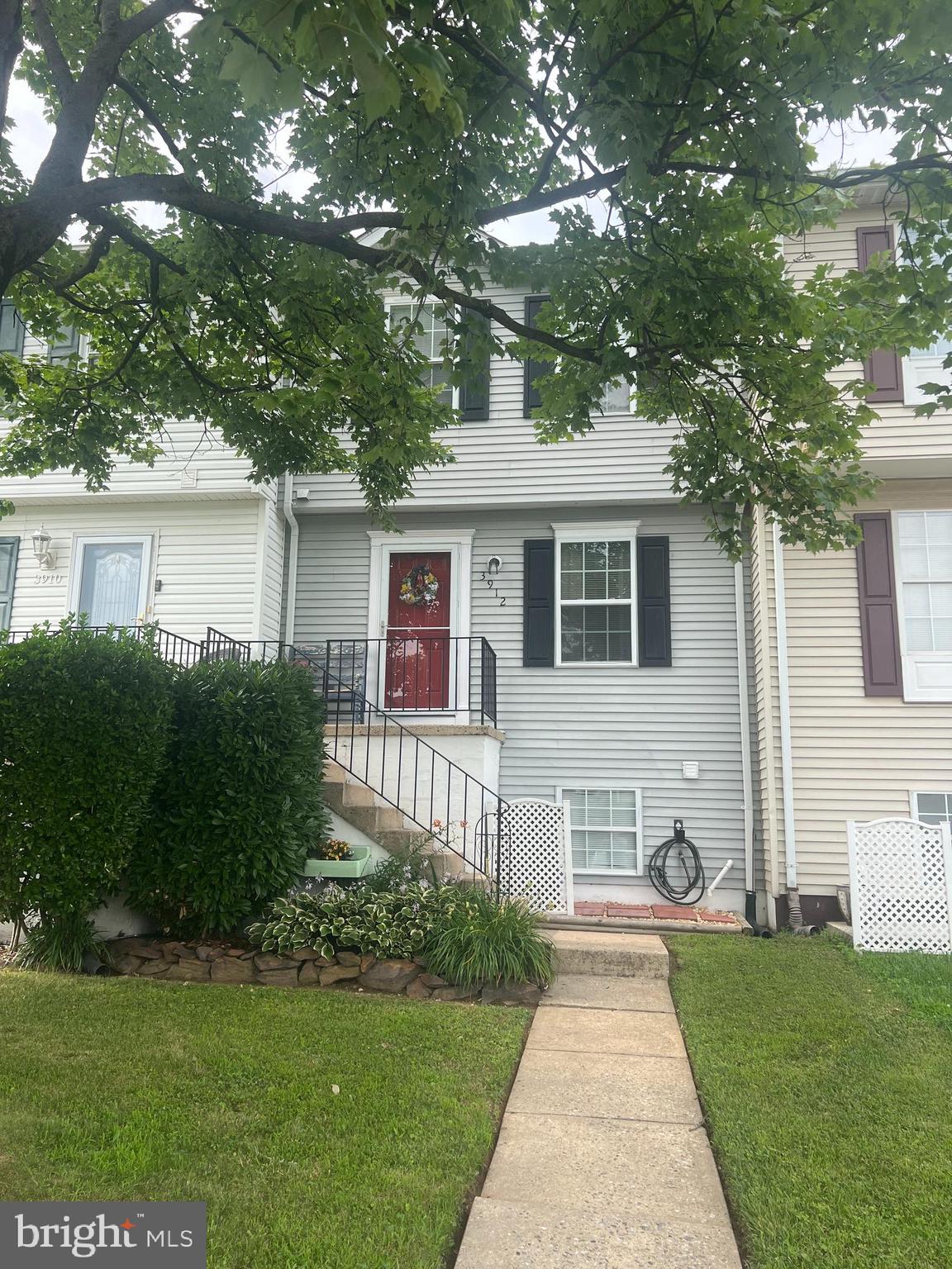 Beautiful spacious townhouse with open floor plans to accommodate a large family.  This home features 3 full bedrooms with a possible 4th in the basement with 2.5 bathrooms.  Enjoy your summer days on your spacious deck just off the living room.  This fully finished lower level is great for extra space or to watch your favorite team play on a big screen.  Featuring Brand new furnace and central A/C and freshly painted.  This home shows pride of ownership and is waiting for the next family to enjoy.