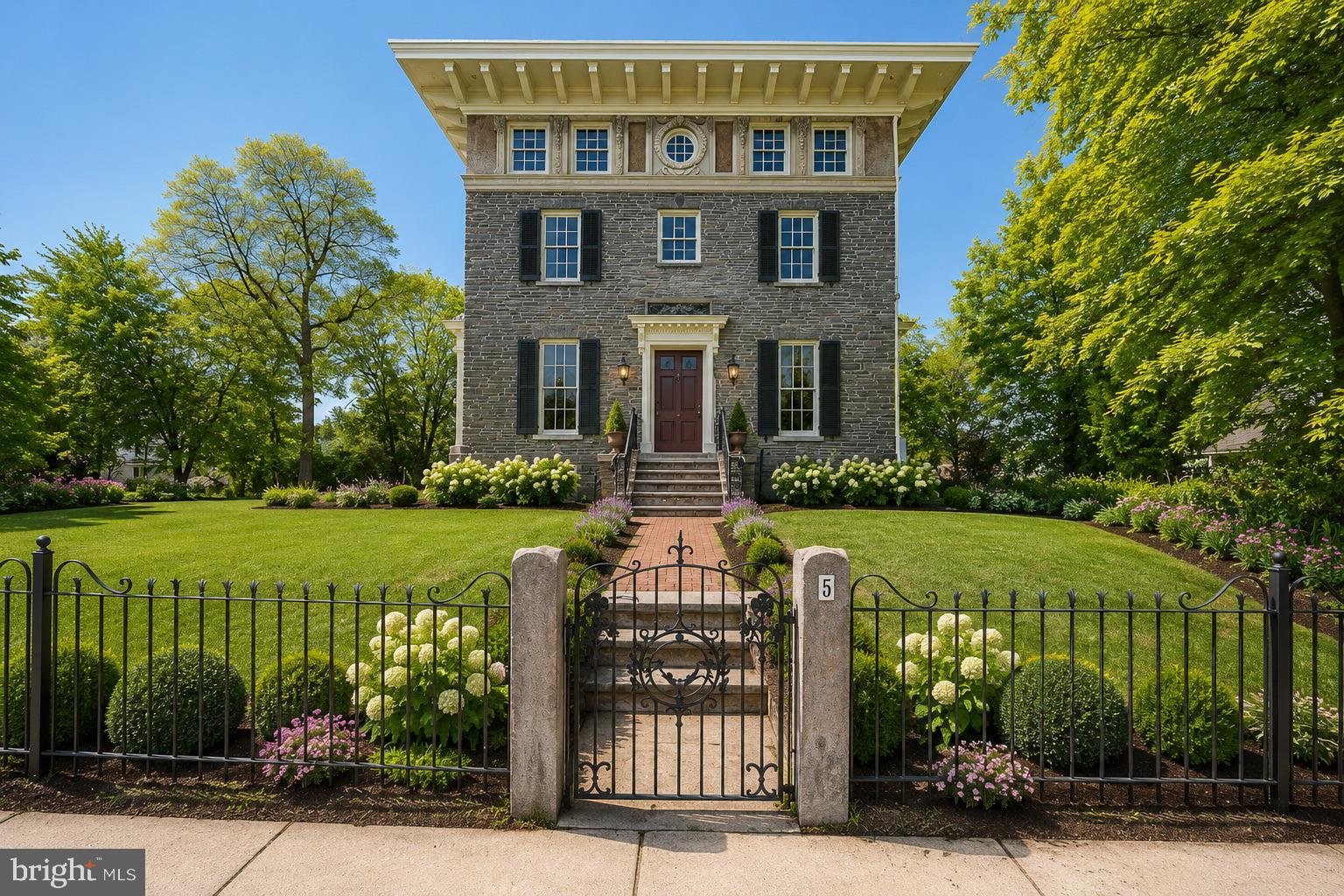 Rich with original charm and architectural detail, this historic “Top of the Hill” gem is ready for its next chapter.  Properties of this caliber, in this location, with this much character and potential do not come along often.  This rare opportunity includes two (2) parcels known as “3 and 5 East Chestnut Hill Avenue.”  Set on a beautiful 0.51 acre corner lot, they are just steps away from the charming shops and neighborhood restaurants on the Avenue. Two train lines into center city and the hiking trails of the Wissahickon are a few blocks away making everything walkable.   Known as Philadelphia’s “Garden District,” Chestnut Hill is included in the National Register of Historic Places.  The district includes the Stagecoach Theater, the Morris Arboretum and two Woodmere museums, and has its own Conservancy, community association, and public library.  The district hosts dozens of street fairs and community events all year long.   
3 East Chestnut Hill Avenue is currently an empty lot zoned for a single-family home and a detached garage.  A buyer could keep this lot as open space, build a large, single-family home to sell or rent, or perhaps build a smaller home for use by extended family or as a personal studio. A purchaser of this property has options; they can choose to build a home of their own design or utilize the city-approved plans developed by the seller in conjunction with a premier local design-build firm.  This is a dig-ready project with two completed home designs of varying square footage.  Both designs include a detached garage and off-street parking that lead into a large open kitchen with mudroom, Butler’s Pantry and custom hutch with coffee bar.
5 East Chestnut Hill Avenue contains the original mansion, an architectural favorite in Chestnut Hill.  It is beloved for its stunning curb appeal, soaring windows, pretty 3rd-floor reliefs and spectacular roof line.  Built in 1865 of Wissahickon schist, it is often referred to as the Samuel Austin house after the developer responsible for building many of the Italianate-style buildings nearby.  The house was designed to overlook the prestigious corner of Germantown and Chestnut Hill Avenues, and the third floor of the home still offers sweeping views of surrounding towns and valleys.  It was formerly owned by renowned architect Norman Hulme, and Chestnut Hill Academy founder Joshua Owen. Over the years it has served as a suite of physician’s offices and then residential apartments until its last sale in 2022.  The purchaser of this property could restore this impressive the home using their own designs or utilize the city-approved plans developed by the seller and a local design-build team.  The elegant yet family-centric home design includes an entry level a 2-car garage, a deVOL-inspired English kitchen and Butler’s Pantry, an indulgent primary suite, and a 300 sqft veranda off the second level.  Theres also a bonus room with a “Speakeasy” entry that will make a great theater, fitness studio, wine cellar, or even a guest bedroom with a kitchenette. 
This is an outstanding opportunity for a commercial or residential buyer to bring new life to a historic Chestnut Hill gem. The properties are ready for a buyer who appreciates history, character, and the rare chance to create a dream residence in an unbeatable location. Completed and approved floor plans, elevations, renderings, material design options, construction documents, land surveys, land studies, permits and variances related to this work are all available upon request