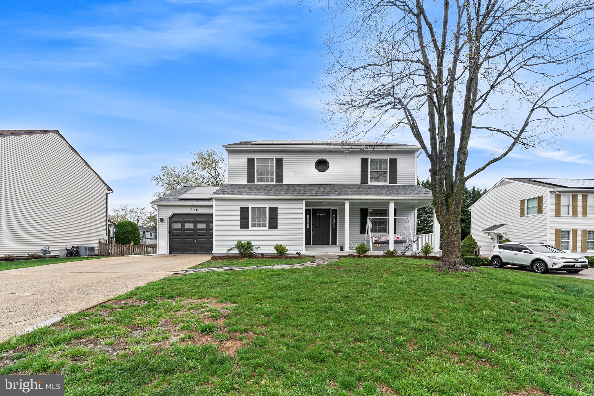 There is never a wrong time to buy the right home. Come see for yourself This gorgeous 5 bedroom, 3.5 bath that is located on a quiet cul-de-sac in the very sought-after neighborhood of Brentwood Park. It is walking distance to the downtown Bel Air areas and minutes from Red Pump Elementary. The home is bright, modern, and move-in ready with recent upgrades and renovations. There is scratch and waterproof-resistant plank flooring throughout the entire home. NEW Gutters, An open-concept dream gourmet kitchen features brand new top-of-the-line, stainless steel appliances including the refrigerator, wall oven and microwave, dishwasher, and cooktop. This modern kitchen also features newer white cabinets, beautiful quartz countertops, and a large kitchen island perfect for family gatherings and cooking your favorite meals. You will also find a large open dining room and additional entry room on the main floor - perfect for your large gatherings and celebrating the holidays. The open-concept family room spotlights a beautiful modern stone wood-burning fireplace and gorgeous French patio doors that lead you to a large patio deck. There was an addition put on the main floor that created an extra half bath and a laundry room and gave the home a beautiful front porch. The backyard includes a spacious enclosed shed and is fully fenced-in - perfect for pet owners, cookouts, fun, and entertainment. The upper level boasts a large primary bedroom with a walk-in closet and a primary bath that is large and luxurious with a beautiful walk-in shower where you can pamper yourself. The primary bath also contains a built-in seat, massage jets, and a dual sink custom vanity with a large touch-illuminated mirror. 3 additional spacious and bright bedrooms are located on the top floor, along with a stunning shared bathroom perfect for large families and guests. The lower level features a fully-finished basement with an additional spacious bedroom that can also be utilized as an office space - perfect for those working remotely. It also boasts a full rec room area, currently used as a home theater, and is completed by a full bath. All bedrooms throughout the home contain updated ceiling fans and light fixtures paired with remote controls for easy use. The exterior also boasts an updated front porch with new columns, a 1-car garage, and a private driveway large enough to accommodate 4 additional cars. This home has easy access to Route 1/Bel Air Bypass and I-95 making it ideal for those who commute to Baltimore. Nearby walking distance to local restaurants, schools, the MA and PA Heritage Trail, as well as the Main Street boutiques and shops. This home is truly amazing and a must-see!