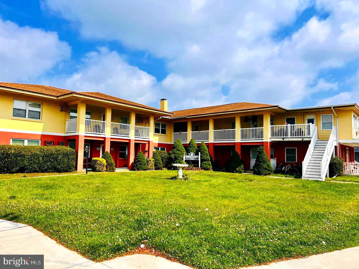 OPEN SAT 04/12, 11-1! Unbelievable location! Bottom floor at the Virginian.  2 Blocks to the beach and Boardwalk.  3 Blocks to the world-famous White Marlin Open!!Great for a little beach pad, a rental investment or year-round enjoyment. Unit was just freshened up for the new owner, with fresh paint, new flooring, bathroom vanity, new locks etc.! Just in time for the 2025 season!! This could be your little beach paradise!! Would make a great rental! Call today for your private showing!!