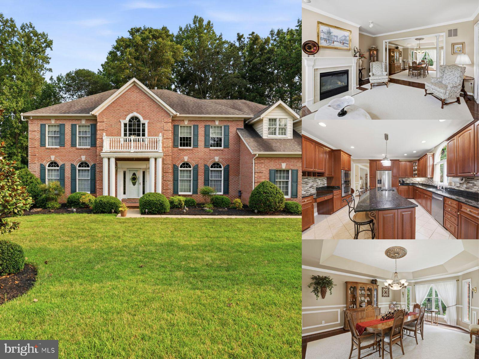 Set on a cul-de-sac in Cedarday, this expansive 4-bedroom, 3-full- and 2-half-bath detached Colonial offers nearly 5,600 finished square feet, three gas fireplaces, and exceptional space for living and entertaining. The main level features a fully open central living area complemented by a large formal front room, a spacious dining room, and an inviting den with a gas fireplace. The kitchen is equipped with a wall oven and cooktop, along with a refrigerator and dishwasher replaced in 2025. The partially finished lower level is designed for memorable gatherings, showcasing a full custom bar with granite and rock finishes, a gas fireplace, a half bath, and a separate outside entrance. A substantial unfinished area provides valuable storage and flexibility for future expansion. Additional highlights include updated air-conditioning systems from 2024, a washer and dryer replaced in 2021, ceiling fans, two refrigerators, and a generator hookup supplying backup power to select circuits. Outdoor living continues with a paver patio overlooking the flat yard, while the two-car garage and asphalt driveway with parking for up to five vehicles provide excellent everyday convenience. With generous room to spread out, entertain, work, and customize, this well-appointed home delivers impressive versatility inside and out.