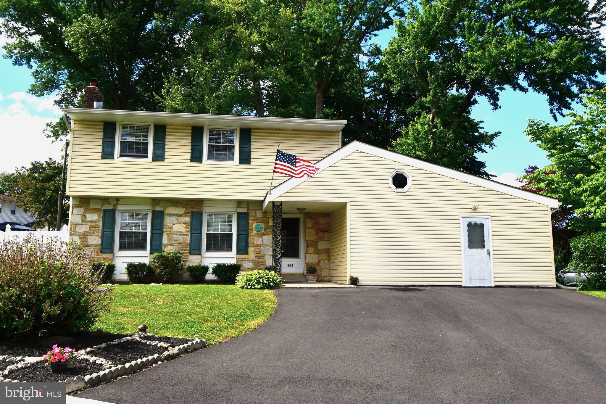 Your new home awaits perched on a large corner lot property of a darling neighborhood.  From the moment you enter, it feels like home.  Practical layout and perfect flow for entertaining and easy living.  The living room features a wood burning fireplace and flows perfectly into the dining area, both with hardwood flooring.  The kitchen has been remodeled beautifully with an abundance of white cabinets, stainless steel appliances, a large farm style sink, double oven and built in microwave.  Off the kitchen is a cozy family room, half bath, laundry room and a bonus.......previous owners converted the garage into a living space compete with loft.  Currently used as an office, it has seen so many options over the years from a most desirable playroom for the kids, to an in-law suite for the parents as it has its own entrance.  It also has its own heating zone.
Upstairs you will find three nicely appointed bedrooms, hardwoods throughout and plenty closet space. 
The back yard is fenced for privacy and perfectly situated for quiet mornings / evenings on the deck, large enough for the dogs to run and family and friends to gather.
This home has the best of both worlds tucked back in a quiet neighborhood, yet close to shopping, dining and entertainment with quick access to major arteries. 
Come see all this home has to offer, you won't be disappointed.  
Showings start June 1