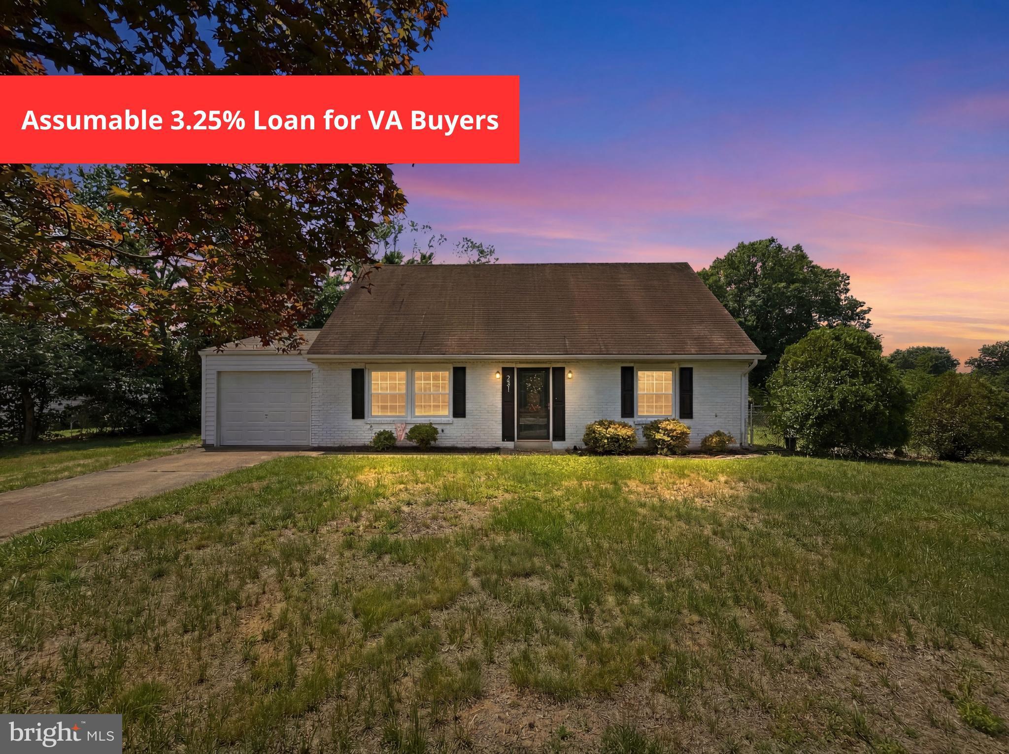 ASSUMABLE LOAN FOR VA BUYERS @ 3.25%

Beautifully maintained single-family dwelling situated on a desirable corner lot. Imagine entertaining friends and family in your expansive flat backyard, perfect for joyous gatherings and serene evenings under the stars. This property seamlessly blends modern elegance with everyday functionality, featuring an updated kitchen adorned with stainless steel appliances, sleek white cabinets, and exquisite hardware that adds a touch of flair to your culinary adventures.

The open floor plan invites natural light to dance throughout the separate living and dining spaces, creating an inviting atmosphere that inspires memorable moments. Freshly painted and ready for your personal touch, this home is truly a canvas for your life’s next chapter. With property disclosures available for your review, you can feel confident in your investment. 

Don’t let this opportunity pass you by — schedule your appointment online today to experience the warmth and charm of this property in person. Call the listing agent with any questions and take the first step toward making this house your forever home!
