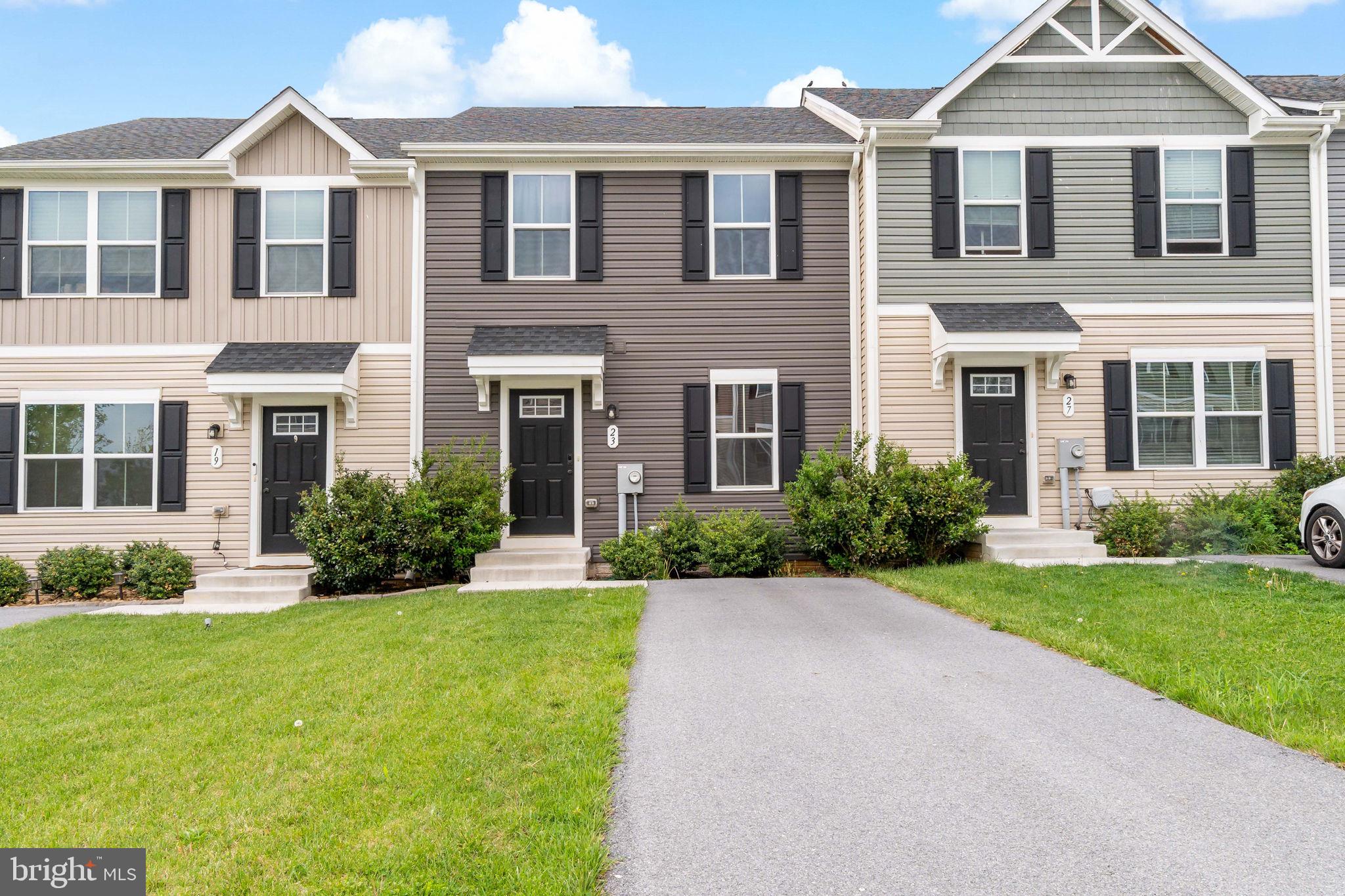 Just built in 2021, this like new townhome is in great condition and move-in ready! Walk in on the main level that features an open concept with a spacious living room and a dining area just off the kitchen, perfect for entertaining and enjoying every moment. A half bath is also on this level for convenience. Upstairs you'll find 3 bedrooms and 2 full baths, including the primary suite with walk-in closet. The unfinished, walk-out basement provides plenty space to add more living area or create your rec room. Located in the community of Stonecrest, you'll be close to local schools, shops, and restaurants.
