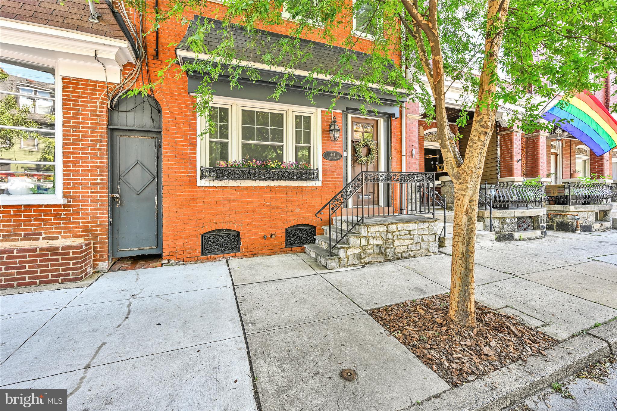 Townhome in a prime location with historic flare and an exceptionally high walk score for this section of Lancaster City.  This home has been remodeled top to bottom with replacement windows, newer roof, quartz countertops, re-finished floors, new hot water heater and stainless-steel appliances.  The large kitchen has plenty of cabinets and the dining room is perfect for entertaining.  The third floor offers a bonus room that could be another bedroom or hobby area.  Powder room on the first floor and laundry on the second floor add to the overall comfortable feeling the home offers.  The home features central air with economical gas heating and the fenced backyard with shed adds to the overall living space.  Two rented parking spaces can be transferred to the new owners.