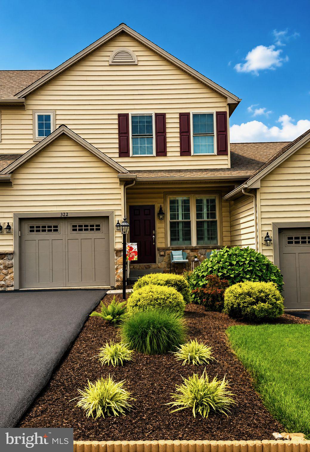 NEW PRICE** “Want all the benefits of an active adult community and not 55 yet? You don't have to be to live in Honeycroft Village!”

Move-In Ready! Located on a quiet cul-de-sac in the beautifully landscaped Honeycroft Village, a premier 55+ community built by award-winning Cedar Knoll Builders, this beautifully updated three-story townhome offers spacious living and exceptional upgrades throughout. ***Note updated square footage to read 1994 square feet for 1st and 2nd floor***.  Basement is 650 sq. ft. 

Extensively renovated in June 2024, the home features luxury vinyl plank flooring, fresh designer paint, new carpeting, and enhanced lighting throughout. The welcoming main level begins with a spacious entryway featuring custom plantation shutters and an adjacent sitting area. The open-concept kitchen has been thoughtfully updated with new stainless-steel appliances, Corian countertops, a large stainless-steel sink with a pull-down faucet, and abundant workspace, making it perfect for both everyday living and entertaining. 

The kitchen is part of the great room, which includes a generous living area and dining space with sliding glass doors leading to a private deck overlooking peaceful, park-like views. Also on the main level are a convenient laundry room with a new high-end LG washer and dryer, and a beautifully updated powder room featuring a new Deer Valley pedestal sink, new toilet, and modern lighting. 

The second floor offers two spacious primary bedroom suites, each with its own private en-suite bathroom and walk-in closet. Both bedrooms have been updated with new carpeting, fresh paint, new ceiling fans, and updated lighting. An additional finished room provides the perfect space for a home office, hobby room, or craft studio. 

The fully finished walkout lower level, completed in 2024, features high ceilings that create a bright, open feel and add valuable living space. Updated with new carpeting, fresh paint, and modern lighting, it's ideal for a family room, media room, home gym, or guest space. A separate storage area provides plenty of room for seasonal items and additional belongings. 

Additional features include an attached one-car garage, private driveway, and access to the exceptional amenities and low-maintenance lifestyle that Honeycroft Village is known for, including an indoor swimming pool, hot tub, fitness center, beautifully appointed clubhouse, and an inviting community patio — perfect for relaxing or gathering with neighbors. 

This meticulously updated home is truly move-in ready and offers the perfect combination of comfort, style, and convenience.