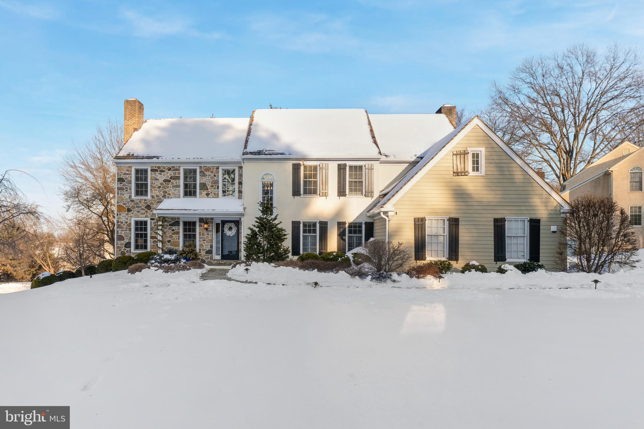 Welcome to 825 Springbank Lane, a beautifully maintained single-family home exuding charm and comfort in the heart of Wayne. Perfectly situated on one of the most desirable cul-de-sac lots in the sought-after Avonwood neighborhood, this home is located within the top-ranked Tredyffrin–Easttown School District.  This sun-filled residence offers a wonderful balance of comfort and style, with 4 spacious bedrooms and 3.5 bathrooms, providing abundant space for both relaxation and entertaining. Step inside to gleaming hardwood floors that flow seamlessly throughout the main living areas, creating a warm and inviting atmosphere.  The spacious dining area is ideal for gatherings and opens through sliding doors to a new, low-maintenance composite deck, perfect for indoor-outdoor living. The living room features a cozy gas fireplace, while a private home office with a deep windowsill is bathed in natural light and offers direct access to the deck.  At the heart of the home, the updated kitchen features new appliances, granite countertops, a stylish backsplash, and an island with seating for four or more. Just off the kitchen, a comfortable lounge area with in-wall speakers creates the perfect spot for morning coffee, evening wine, or casual meals. The adjacent family room offers custom built-ins and a second gas fireplace, making it an inviting space to unwind. A laundry room and powder room complete the main level.  Upstairs, the primary suite is a peaceful retreat, featuring soaring ceilings, two closets, and a sitting area that can also serve as a second home office. The spacious primary bath enhances the retreat-like feel. Three additional generously sized bedrooms, a hall bath, and a large storage area,with potential to be converted into an additional bathroom, complete the second floor.  The newly renovated walk-out basement expands the living space with room for a media area, games, and a home gym, and includes an additional room and full bath, offering ideal flexibility for guests or extended living.  Outdoor improvements are extensive and include a new deck with beautiful flower boxes, landscape lighting, a bluestone front walkway, new garage doors, a new driveway, a new cedar shake roof, and a whole-house generator.  Conveniently located near Trader Joe’s, Whole Foods, Wegmans, shopping, dining, and major highways, this neighborhood is known for its strong sense of community and frequent neighborhood events.   This is a truly special home you won’t want to miss.
Schedule a private showing today.