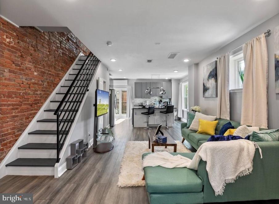 Great investment opportunity in the heart of Grays Ferry! This well-maintained duplex at 1449 S 32nd St offers immediate income potential with added flexibility. The first-floor unit (1 bed, 1 bath) is currently rented, providing steady cash flow, while the second-floor unit (2 beds, 1 and a half bath) will be delivered vacant —perfect for an owner-occupant or for leasing at market rent. Both units feature stainless steel appliances, in-unit washer and dryer, and the sale includes all furniture, making this a true turnkey investment. Located in a rapidly developing area with easy access to University City, Center City, major highways, public transportation, parks, and local dining, Grays Ferry continues to attract renters and investors alike. Whether you’re looking to expand your portfolio or secure a smart income-producing property in a growing neighborhood, this duplex checks all the boxes.

Brand new HVAC in the upstairs unit has been installed with a transferable warranty.