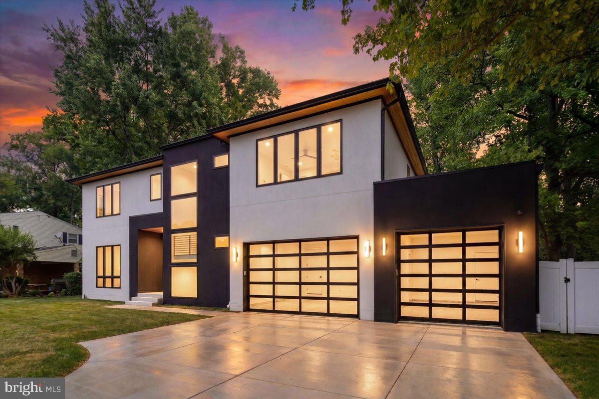 Experience exceptional modern luxury in this one-of-a-kind, fully custom-built estate, perfectly situated on a flat cul-de-sac lot. Designed with both sophistication and comfort in mind, this stunning 6-bedroom, 6.5-bath residence showcases impeccable craftsmanship and thoughtfully curated finishes throughout. Over 5,350 sq ft of living space.
From the moment you arrive, the marble front porch and striking stucco exterior set the tone for the elegance within. Inside, soaring 10-foot ceilings on the main level and 9-foot ceilings on the upper and lower levels create a bright, open atmosphere, complemented by natural oak flooring in a showstopping herringbone pattern across the entire main floor. Solid core wood doors, custom cabinetry, and designer tile imported from Spain and Italy elevate every space.
The gourmet kitchen is a true centerpiece, featuring Dekton countertops and a full suite of premium appliances, including a Wolf 6-burner gas range with griddle, double ovens, drawer microwave, and a fully integrated Thermador refrigerator, freezer, and dishwasher. Thoughtful additions like a pot filler, refrigerated drawers, and dedicated appliance circuits enhance both beauty and functionality.
Seamless indoor-outdoor living is achieved through an expansive Andersen pocketing glass wall that fully opens to a covered Trex patio, complete with ceiling fans, in-ceiling heaters, and prewiring for automatic screens and an outdoor kitchen. Step outside to your private resort-style oasis, featuring a custom gunite heated pool with integrated lighting, infinity spa, ozone filtration system, auto cover, and elegant marble pool decking.
The luxurious primary suite offers a private retreat with its own fireplace, balcony, and custom California closet. The spa-inspired bath includes a freestanding soaking tub, curbless smart shower, heated towel bars, and premium fixtures. Each additional bedroom features its own en-suite bath with floor-to-ceiling tile and frameless glass showers.
The fully finished lower level is designed for entertainment and wellness, boasting a spacious recreation room with 12-foot ceilings—ideal for a home theater or golf simulator—complete with built-in surround sound. Additional highlights include a dedicated gym with specialty flooring and mirrored wall, plus rough-ins for a sauna and cold plunge.
Modern convenience meets cutting-edge infrastructure with a full security system, whole-house wiring for internet and media, sound-dampening insulation, and prewiring for EV charging and a backup generator. The oversized 3-car garage—with capacity for a lift—offers flexibility for a 4-car setup.
No detail has been overlooked, from heated towel bars and LED mirrors in every bathroom.
This extraordinary Gem is a rare opportunity to own a meticulously designed modern masterpiece that perfectly balances luxury, technology, and everyday livability.