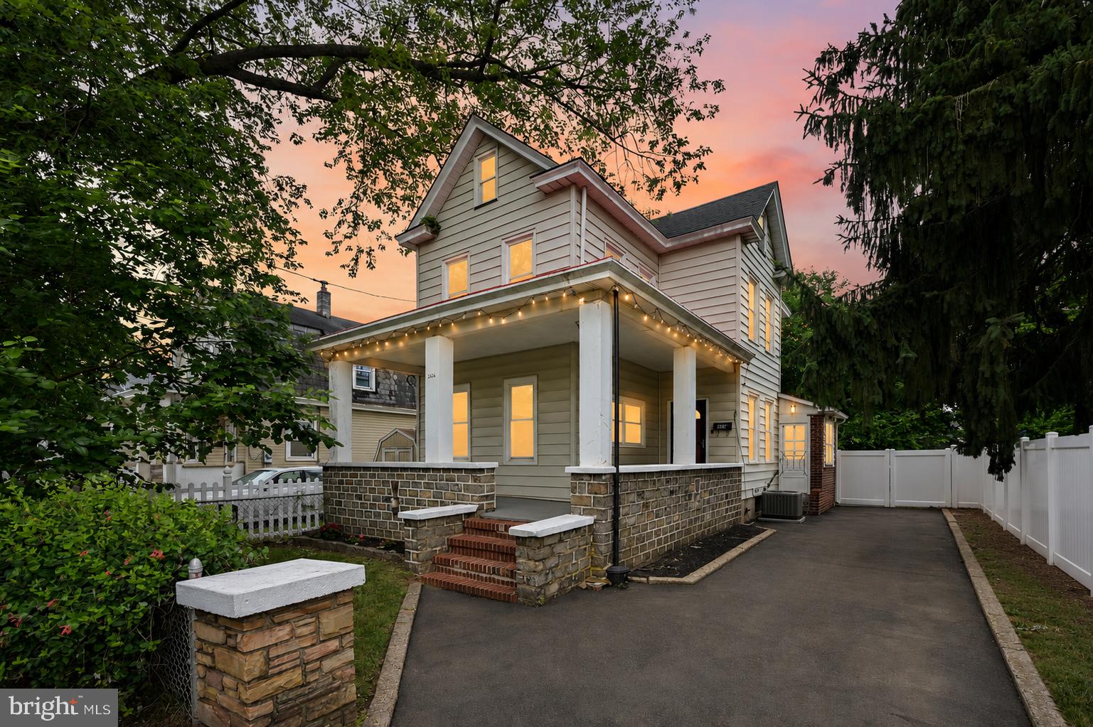 Welcome home to this beautifully renovated 3-bedroom single-family residence nestled in the heart of Morrisville. Combining timeless character with modern updates, this move-in-ready home offers the perfect blend of style, comfort, and functionality.

Step inside to discover a bright, inviting interior highlighted by an updated kitchen featuring elegant cabinetry, gorgeous countertops, stainless steel appliances, and a spacious center island—ideal for everyday living and entertaining alike. The bathrooms showcase stylish finishes and contemporary fixtures, creating a fresh, luxurious feel throughout.

The spacious living areas flow effortlessly, while the three generously sized bedrooms provide comfortable retreats for family, guests, or a home office.

Outside, you'll fall in love with the exceptionally large, fully fenced backyard—a rare find in Morrisville. Whether you're hosting summer barbecues, gardening, creating a play area, or simply relaxing outdoors, this impressive yard offers endless possibilities.

Home is located close to shopping, dining, parks, schools, major highways, and commuter routes to Philadelphia, Princeton, and New York City

This thoughtfully updated home offers everything today's buyers are looking for—modern finishes, functional living spaces, and an incredible outdoor setting. Don't miss your opportunity to own this turnkey Morrisville gem. Schedule your private showing today!