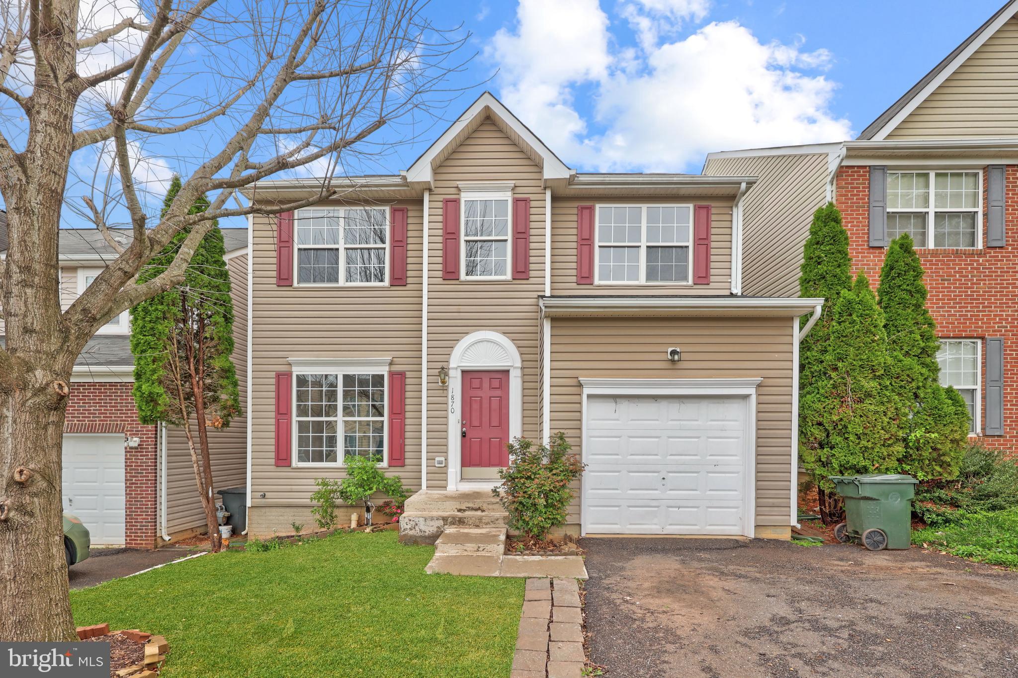 Where Comfort Meets Charm in the Heart of Culpeper! Nestled in a sought-after neighborhood, this recently upgraded home offers the perfect blend of modern convenience and simplicity. Featuring 4 spacious bedrooms, 3.5 bathrooms, and roughly 3,400 sq. ft. of thoughtfully designed living space (over 3,600 including partial unfinished area), it’s ideal for families, professionals, or anyone looking to enjoy life in one of Culpeper’s most inviting communities. Step inside to find a semi-open concept layout filled with natural light, gleaming hardwood floors, and a gourmet kitchen complete with granite countertops, a kitchen island, and 42" cabinetry, and recessed lighting. The primary suite is a true retreat with vaulted ceilings, a large walk-in closet, and an en suite bath with a large soaking tub.  Additional highlights include a cozy gas fireplace, attached 1-car garage, and a finished basement with a bonus room! There is also an additional spacious area downstairs that is unfinished and ready for your personal touch. this home also features a convenient walk-up exit in the basement that leads toward the backyard. Brand new carpet installed (2025), new wide-plank LVP flooring in Living Room and Family Room areas (2025), fresh Sherwin Williams designer paint and new caulking throughout (2025), new bathroom vanity installed in owner's suite (2025). Located just seconds from historic downtown Culpeper, shopping, dining, and commuter routes – this home offers the best of small-town living with easy access to all the essentials. Don’t miss your chance to make 1870 Cranberry Lane your new home – schedule your private tour today!
