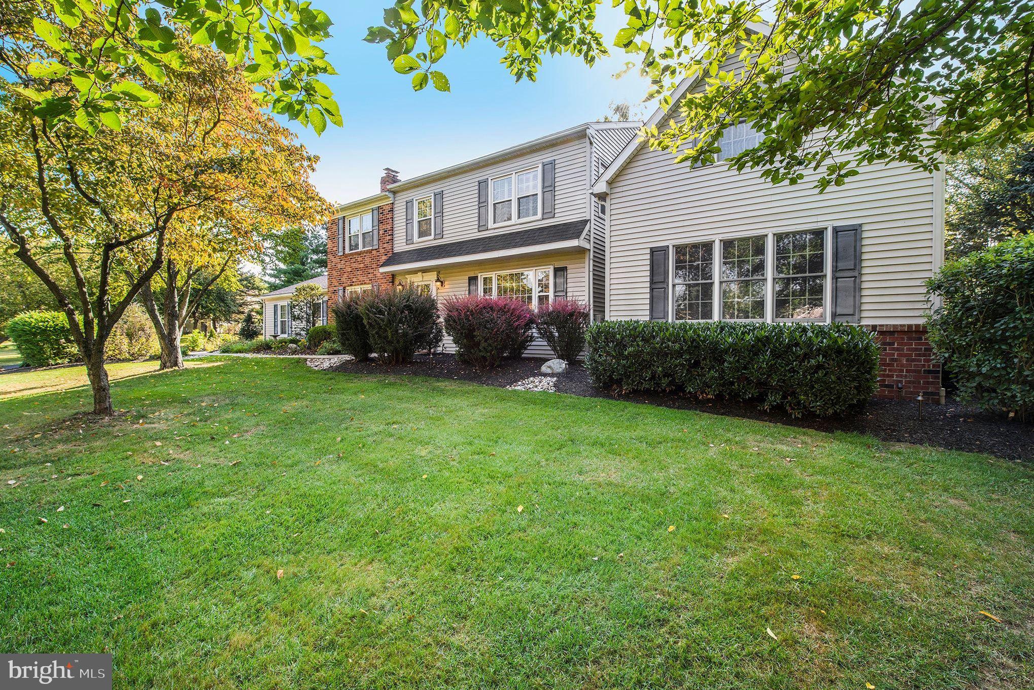 ***SHOWINGS BEGIN SATURDAY 7/25 - NO EXCEPTIONS***Welcome to 1770 Slayton Drive, a stunning two-story Colonial nestled in one of Whitpain Township's most desirable neighborhoods. Offering over 3,000 square feet of beautifully designed living space, this exceptional home combines timeless style, generous room sizes, and a flexible floor plan that adapts to a variety of lifestyles.
Step inside to discover bright, inviting living spaces where oversized windows fill the home with natural light. Just off the foyer, a welcoming front living room or study showcases a stunning floor-to-ceiling brick fireplace wall, creating a warm focal point and offering exceptional flexibility. The spacious formal dining room is ideal for hosting gatherings, while the expansive family room features a second fireplace, making it the perfect place to relax, entertain, or enjoy everyday living.
The heart of the home is the oversized eat-in kitchen featuring granite countertops, stainless steel appliances, abundant cabinetry, bar seating, and a bright breakfast area with sliding glass doors that open to the rear deck, making indoor and outdoor entertaining effortless. Just beyond the kitchen, the spacious laundry and mudroom with a utility sink adds everyday convenience and provides direct access to the attached two-car garage.
A private main-level bedroom and full bath complete the first floor, featuring a jetted soaking tub and separate stall shower, offering exceptional flexibility for guests, extended stays, or a secluded home office.
Upstairs, the spacious primary suite offers two closets and a private bath with dual vanities and a stall shower. Two additional generously sized bedrooms each feature built-in closet shelving, while the hall bath includes double sinks and a tub shower. A second staircase leads to a versatile bonus room perfect for a home office, playroom, fitness room, or creative space.
The finished basement expands the home's living space even further, offering endless possibilities for recreation, entertaining, or relaxing, while a separate unfinished area provides abundant storage and the perfect spot for a workshop or hobby space.
Outside, the impressive backyard is a true highlight of the property. The expansive, fully fenced yard is surrounded by mature trees, creating a peaceful backdrop with plenty of room to play, entertain, garden, or simply enjoy the outdoors. Whether you're hosting summer barbecues on the large deck, sipping your morning coffee while listening to the birds, or unwinding after a long day, this private outdoor retreat is designed to be enjoyed year-round.
Situated in sought-after Whitpain Township within the highly regarded Wissahickon School District, this home is located in an established neighborhood known for its welcoming atmosphere without the added expense of HOA fees. Located within walking distance of the new Whitpain Dog Park and the exciting Mermaid Lake recreation area redevelopment, this home places you close to many of Blue Bell’s most popular local destinations. Enjoy easy access to Routes 202, 73, 476, and the Turnpike for convenient commuting. Nearby Blue Bell offers exceptional shopping and dining at Blue Bell Shopping Center, Centre Square Commons, and Plymouth Meeting Mall, along with popular local restaurants, parks, golf courses, and the scenic walking trails of Prophecy Creek Park and Wissahickon Valley Park. See it now before it’s too late!