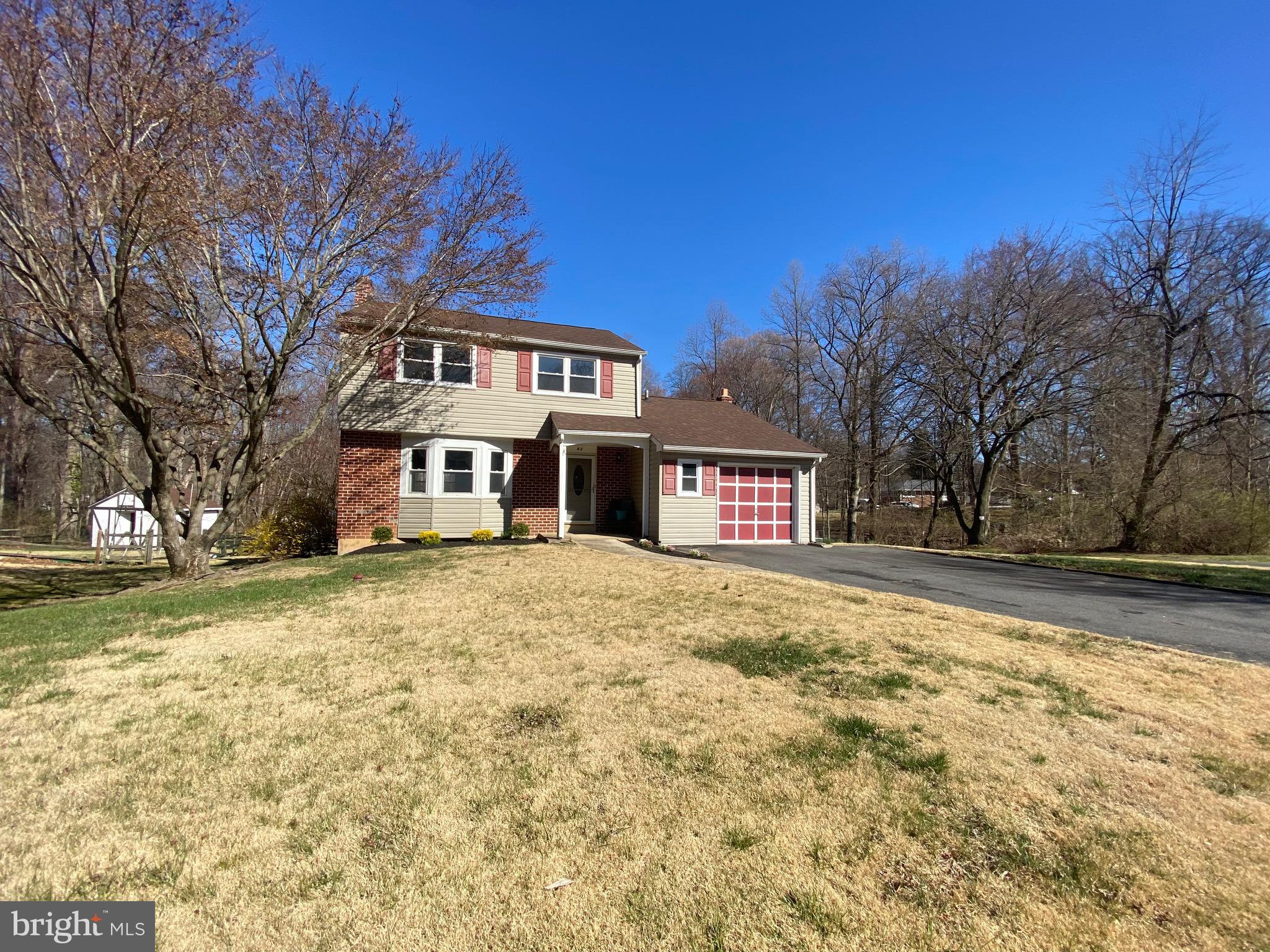 Fantastic Opportunity to Own this Absolute Move-In Ready 3 Bedroom Single Home!! Enter into the main foyer which opens into the Large Living room with front bay windows that offer an abundant amount of natural light. From the Living room you will follow into the formal Dining room which wraps around to the second entrance to the Large Eat-In Kitchen. The Kitchen offers many Oak wood cabinets, larger 36" stove and buffet style counter that overlooks the great Family room. Step down into this warm and welcoming space, which is perfect for relaxation and entertaining and features a (Silent-Flame) cozy natural wood-burning stove & sliding glass doors leading to a large wooden deck. The Family room also offers a convenient half-bath & easy access to the garage—ideal for bringing in groceries and firewood with ease.
Off the kitchen is a door that leads to the huge unfinished basement which has a laundry area, mechanicals and plenty of storage. The second floor of this home offers 3 very nice sized bedrooms with ample closet space and a main hall bathroom. The outside of the home has Plenty of Space to roam, garden, play & entertain. The storage shed has many tools, lawn equipment & a log splitter that can be negotiated with the Sale. Other great features include: Large 3 Car Private Driveway,  Central Air, many replacement windows, New Paint & Carpet,  and its Location is  fantastic with many local parks, schools, shopping, dining and Tax-Free Delaware Literally around the Corner!!