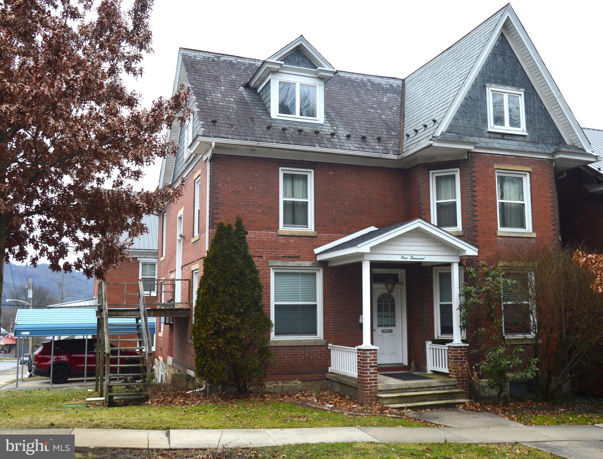 Attention Investors! Classic 3 story brick home on corner lot with three apartment units. Property is being sold As-Is, and is priced to sell! Main Floor Apartment has 1Bed and 1 Bath, 2nd Floor has 2 Beds and 1 Bath, 3rd Floor has 1 Bed and 1 Bath. All three units have kitchens with Refrigerator, and Stove, two have dishwashers as well. Main floor apartment has two entrances from the ground level, 2nd and 3rd floor units share an entrance up a set of stairs from the outside. Much of the furniture in the 2nd and 3rd floor apartments is available or negotiable, as are several window and stand alone AC units. Showings begin Friday, Feb. 2nd. 24 Hour notice for showings.
