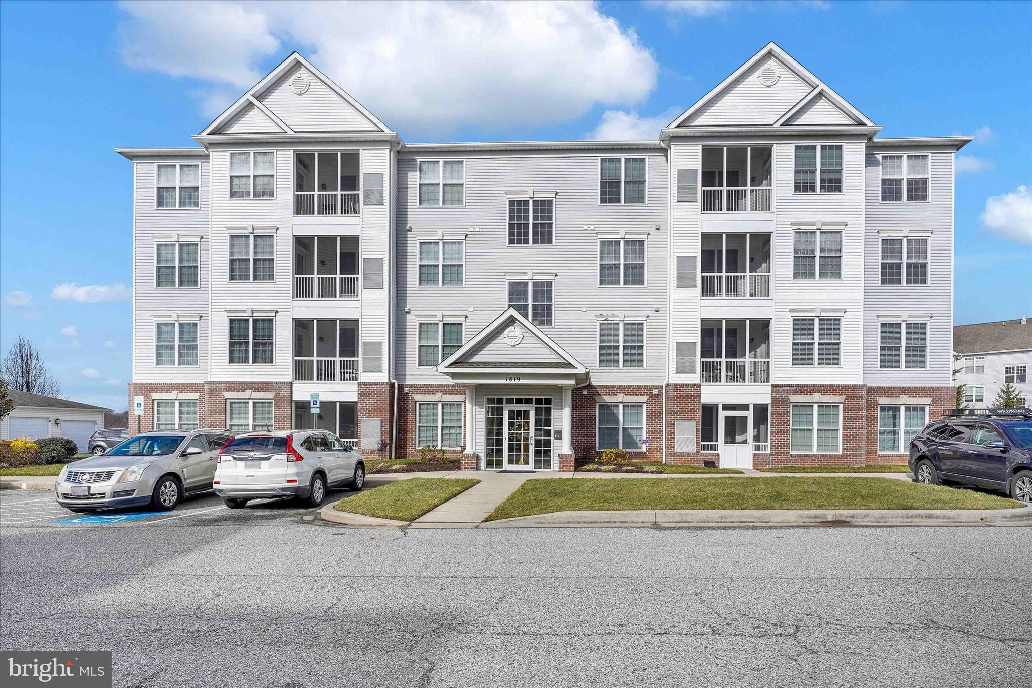 Welcome home to this beautiful condo in an amazing 55+ community.  This beautiful condo has been carefully designed to provide a tranquil and serene environment, offering a peaceful retreat from the outside world.  As you step in, you'll have the option to take either the stairs or the elevator, both of which have been thoughtfully designed to ensure ease and convenience. The open floor plan creates a welcoming atmosphere, perfect for entertaining family and friends. The kitchen, featuring upgraded granite countertops and 42” cabinets, is sure to be the center of attention, providing ample space for preparing and cooking meals. The spacious dining room adjacent to the family room is ideal for hosting gatherings and celebrations. In addition, an extra den or bonus room off the kitchen provides space for entertainment, relaxation, or TV watching. The options are endless. Your primary bedroom offers a roomy walk-in closet and primary bath with walk-in shower. The second bedroom is also spacious, with a large walk-in closet and second bath with grab bar in the shower.   A ceiling fan is in nearly every room and every room is nicely painted.  The crown molding and chair molding accents add to the charm.   You can enjoy your morning coffee or afternoon tea on your private balcony, which offers a peaceful retreat from the hustle and bustle of daily life. In addition, you have an extra hall closet, perfect for storing decorations, outdoor gear, or collectibles without the need for a costly storage unit.  You will enjoy the clubhouse with a fully stocked weight room and pool.   This home is convenient to shopping, downtown Bel Air,  I-95 and amazing restaurants. To start your next chapter in this beautiful home, schedule an appointment today.