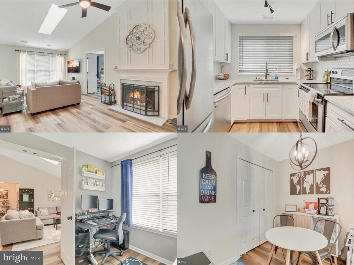 Welcome to this beautifully maintained 2-bedroom, 1-bath condo in the amenity-rich community of Exeter!

Enjoy gleaming hardwood floors throughout the entry and living room, which also features a cozy wood-burning fireplace. The sunny living area boasts skylights and a lovely view of the surrounding green space, filling the home with natural light.

The spacious eat-in kitchen offers ample cabinet and counter space—perfect for meal prep and entertaining. The second bedroom can easily serve as a home office, den, or playroom to suit your needs.

Additional highlights include an in-unit laundry area with a full-sized washer and dryer, plenty of hall closet storage, and one assigned parking space with abundant guest parking available next to the building.

Living in Exeter means access to fantastic community amenities including a pool, walking trails, and parks. This home is a commuter's dream with easy access to Routes 7, 15, and 267, and is conveniently located near major shopping destinations such as Target, Costco, and the Leesburg Outlets.

Pets considered on a case-by-case basis.