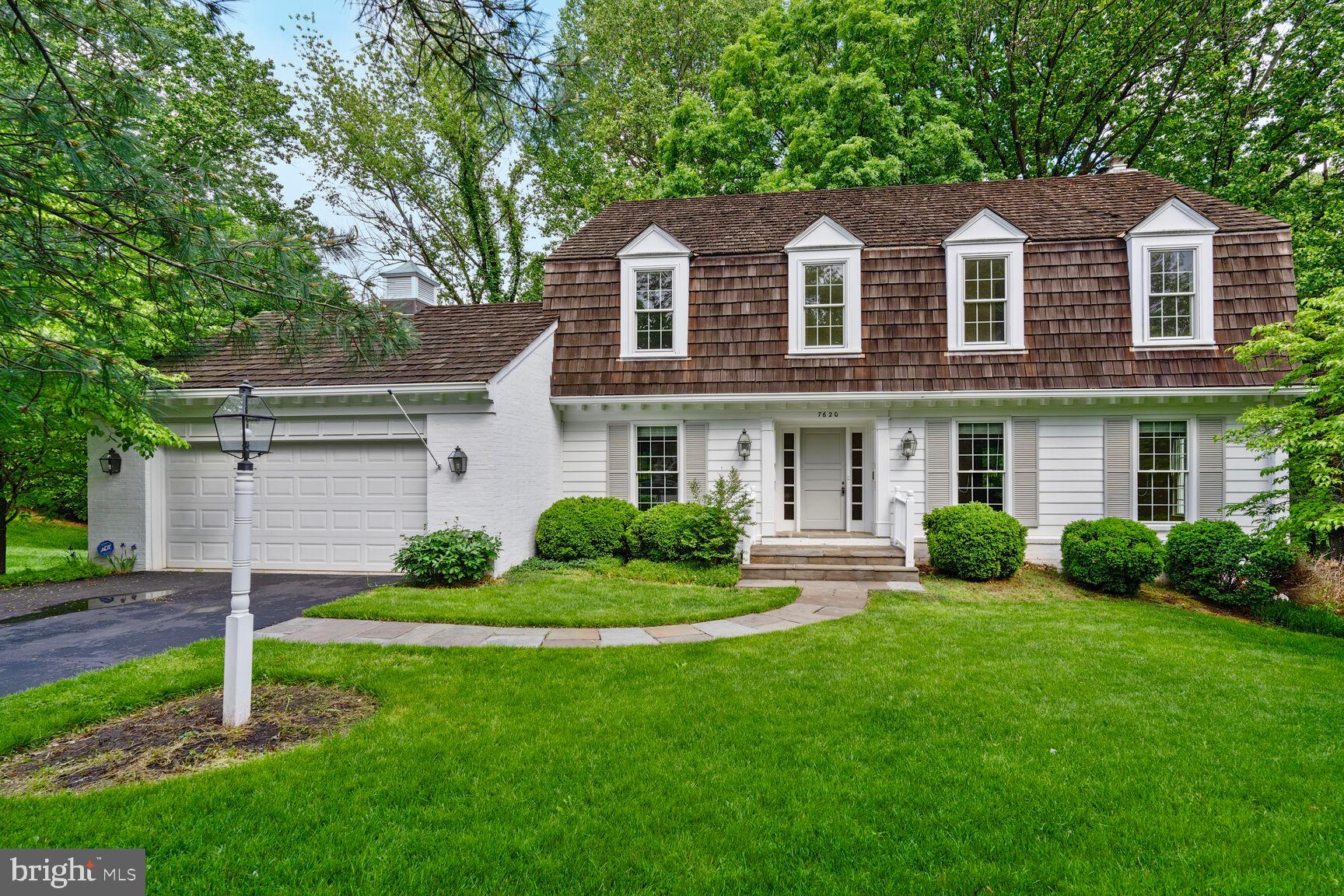 *Multiple offers: Seller has selected an offer.  Thank you!* Welcome to this stately four bedroom, three and half bath center hall colonial nestled in the sought-after Timberly South neighborhood of McLean. Sited on a .26-acre lot, this home blends timeless architecture with functional living spaces.  The main level boasts hardwood floors, formal dining and living rooms accented by crown molding and wainscoting, and a family room featuring built-in cabinetry and a brick gas fireplace. The kitchen includes solid wood cabinetry, tile backsplash, a wall oven, and a bright breakfast area overlooking the backyard. Upstairs, you’ll find three spacious bedrooms and two full bathrooms. The primary suite includes a walk-in closet and an en-suite bath with a tub-shower and linen closet. The lower level offers incredible flexibility with a large office or recreation area, the fourth bedroom, a full bathroom with a shower, and an expansive storage room. Located in a peaceful community with easy access to Tysons, commuter routes, and top-rated schools, this home is the perfect blend of comfort, character, and convenience.