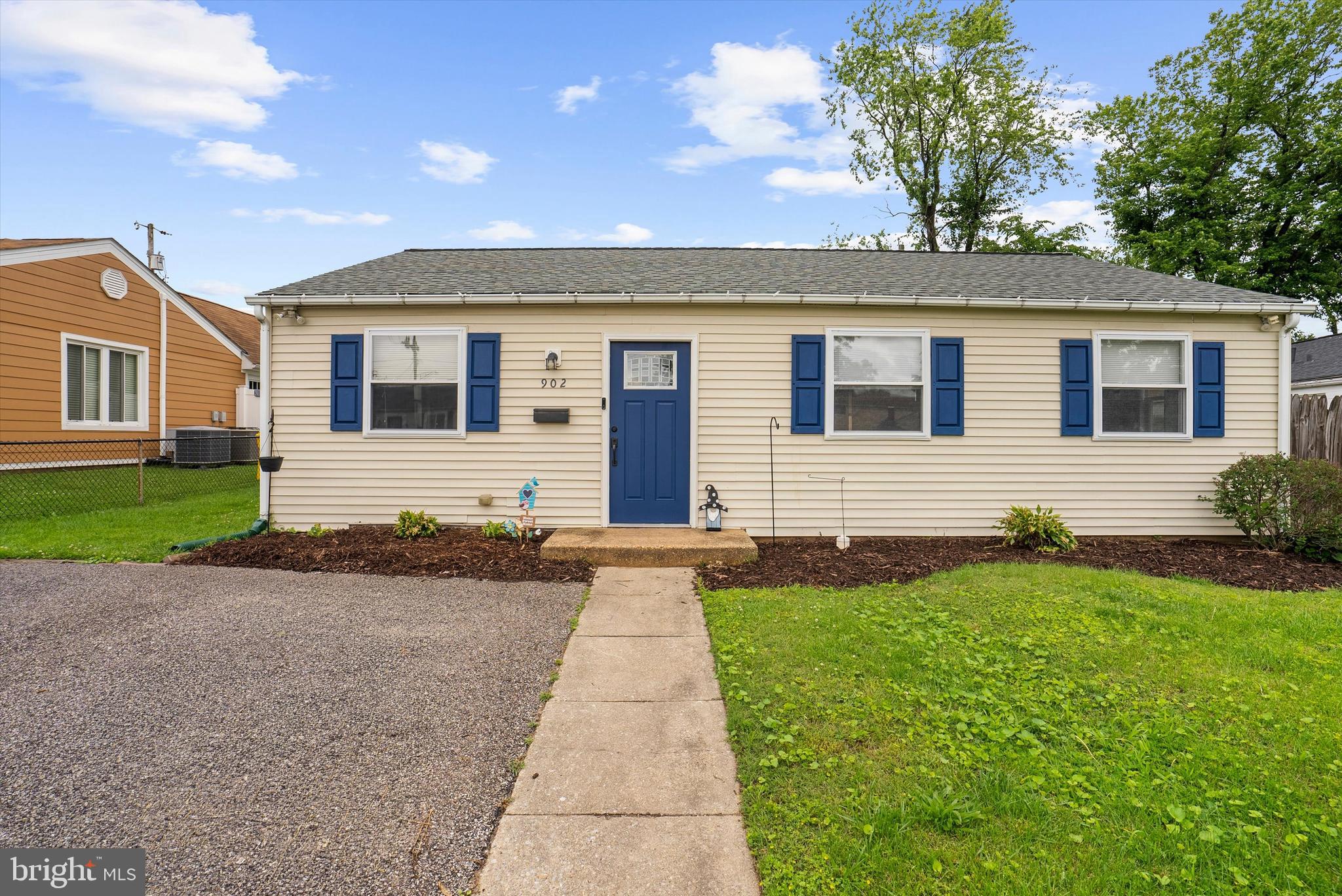 One level living in this adorable rancher on a one way street.  New painting, carpet, flooring and light fixtures.
Expanded kitchen offers additional storage and dining room leads to back patio and fully fenced yard. Huge hobbyists shed with electric in back with amazing potential! Priced to sell! Call for your private showing today.