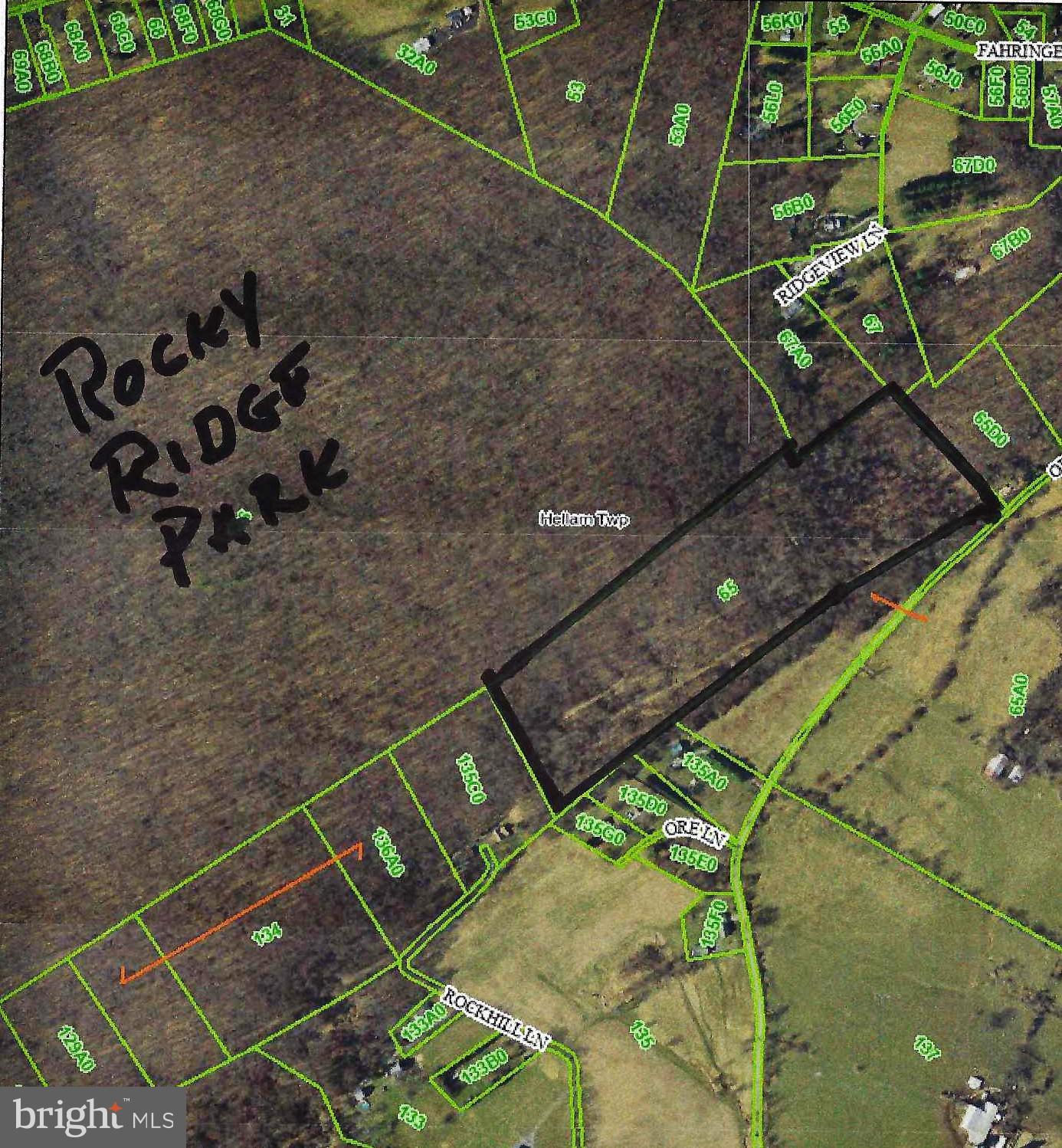 HUNTING/WILDLIFE PRESERVE, BUILD YOUR NEW HOME ON THIS  24.7 wooded acres adjoining Rocky Ridge county park, 2 drilled wells, 3 approved perk sites,  possible subdividing  into two ten acre parcels, eligible for clean and green tax savings,  right of way access for short distance,  Engineering work and permits obtained, Land cleared,  to construct a new home on this tract