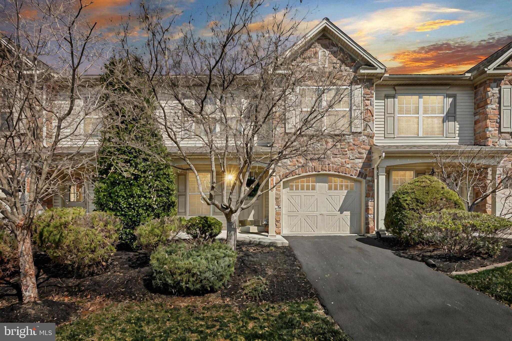 Welcome to one of Central Pennsylvania‘s premier neighborhoods, Winding Hills. Ideally situated near grocery stores, shopping, Rt 11/15 and the PA Turnpike. Over 365 acres of open space, walking trails, clubhouse, gym, and saltwater pool. Immaculate townhome in Gala Square, a beautifully landscaped park that crests the community offering sensational views. Gleaming Hardwood floors. Spacious kitchen features gorgeous granite countertops, tile backsplash, kitchen island with pendant lights, and all NEW stainless steel appliances. The kitchen flows seamlessly into the two story vaulted great room featuring an impressive Palladian window along with a beautiful gas fireplace that adds a modern, grand appeal. Outside you will discover a paver patio with privacy fences on both sides that's great for grilling, lounging, or intimate dining. The second floor has three generous sized bedrooms, two full bathrooms, and the laundry that includes the washer and dryer. Owners suite offers two closets and a “spa-like” bathroom. The bathroom features a large corner jetted tub, separate tile shower and an expansive double bowl vanity. The unfinished lower level could be finished for more living space and still have adequate storage. You will not want to miss this home! Call today for more information or to schedule your own private showing.